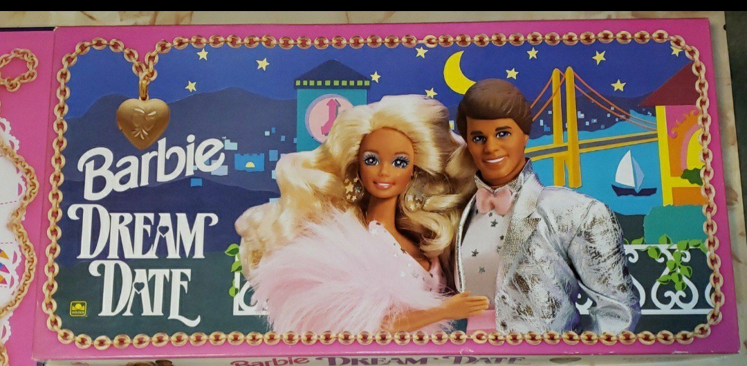 Barbie Dream Date Board Game 1992 Golden DOUBLE CLICK PHOTOS-FULL