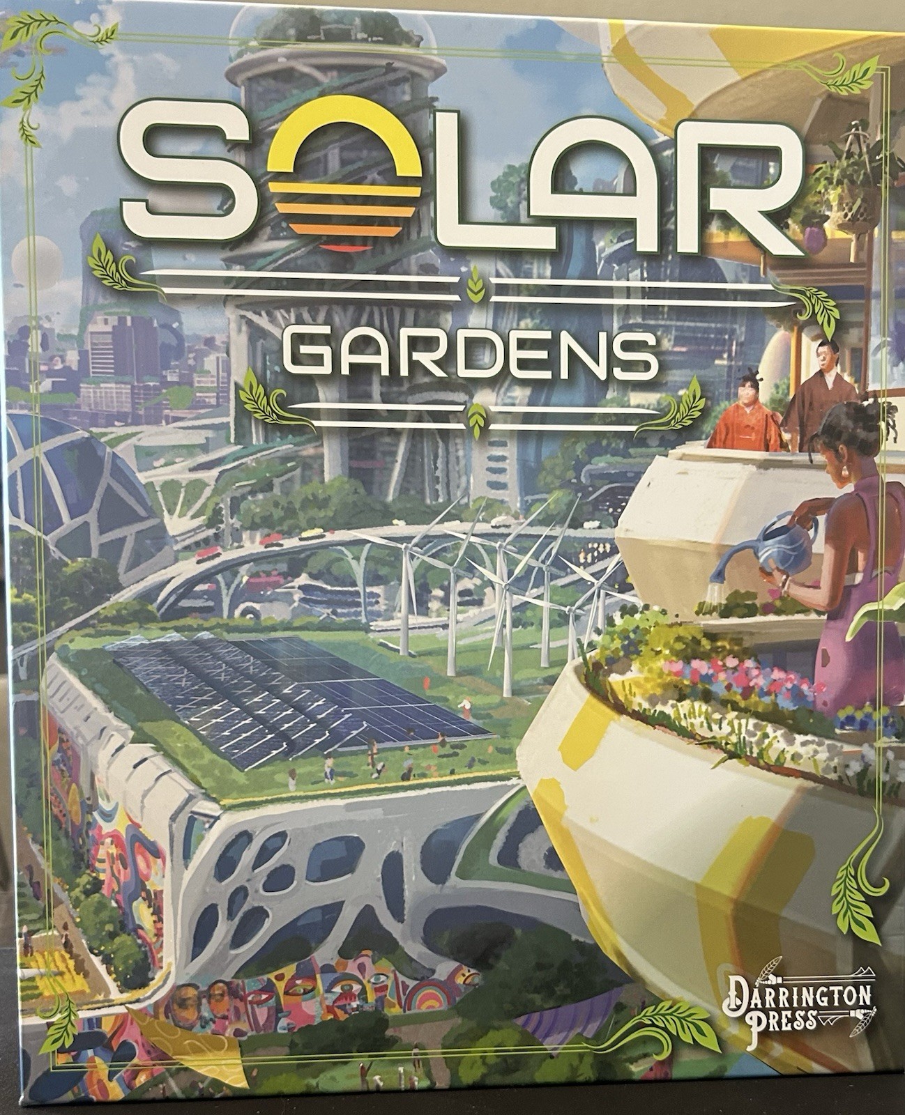 Solar Gardens Board Game NIB