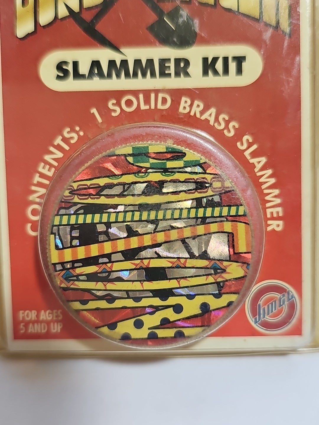 Vintage 1990’s POG Solid Brass Slammer Kit Jimel NIP NOS