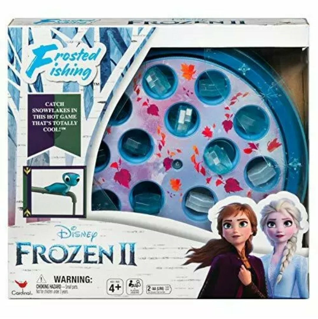 Disney Frozen 2 Frosted Fishing Game Elsa Princess Anna Olaf Snowman Sven