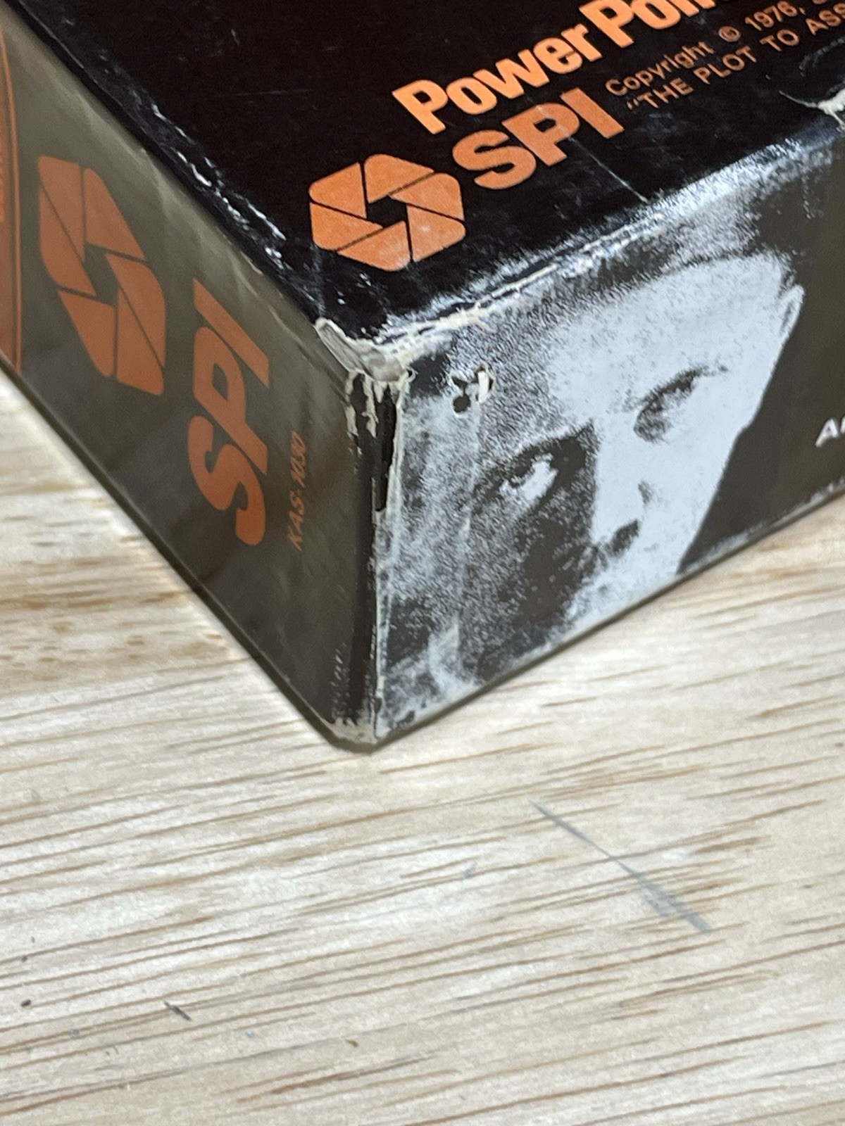 The Plot To Assassinate Hitler Board Game. SPI. Complete. KAS-1030.