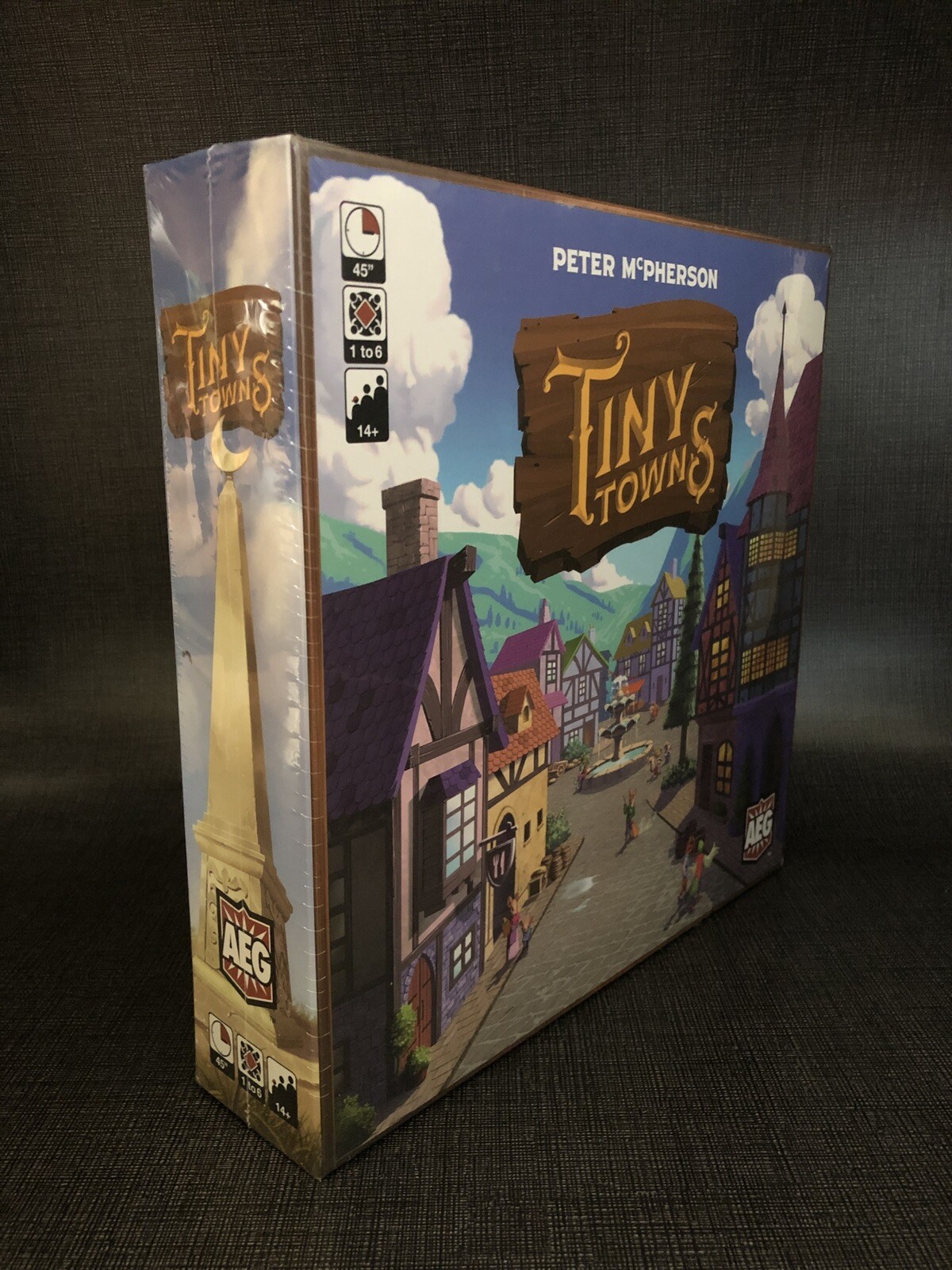 Tiny Towns – A Strategic Resource Town-Building Board Game – 1-6 Players By AEG