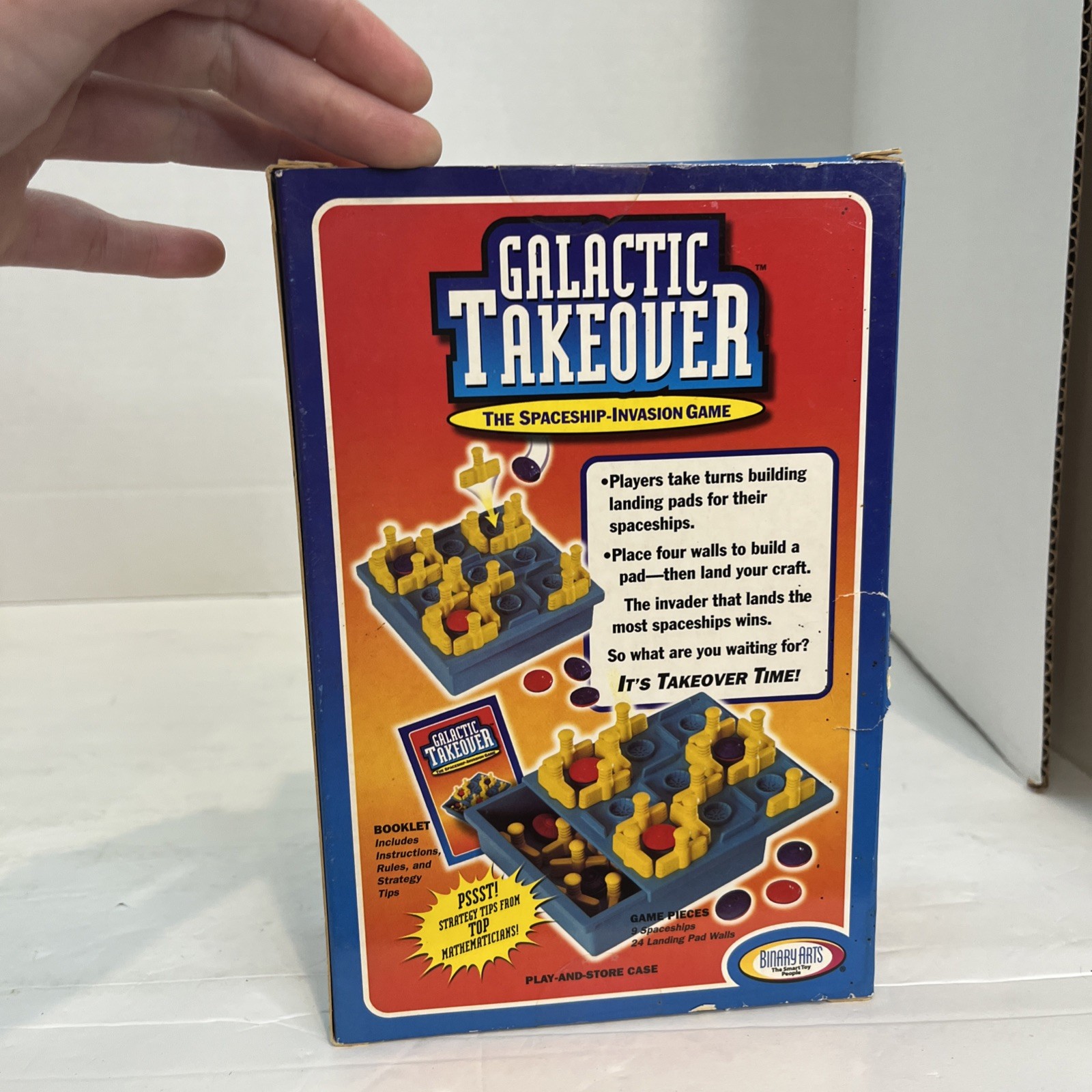 NIB 2000 GALACTIC TAKEOVER Strategy Game For Thinkers Spaceship Invasion Game
