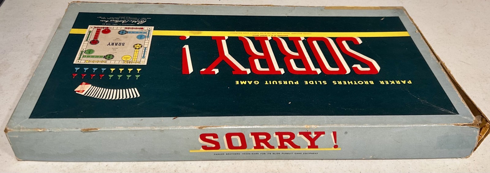 Vintage Sorry! by Parker Brothers – Late 50s to Early 60s – Complete Set