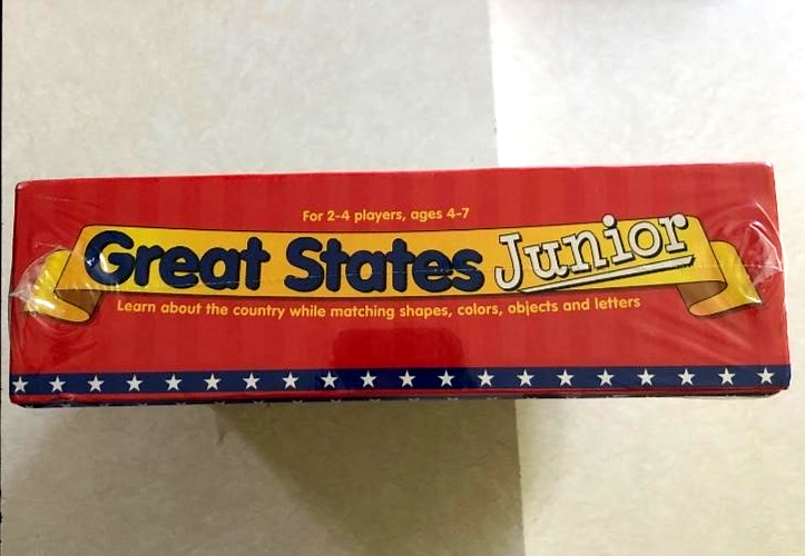 NEW Great States Junior United States Learning Game Ages 4+