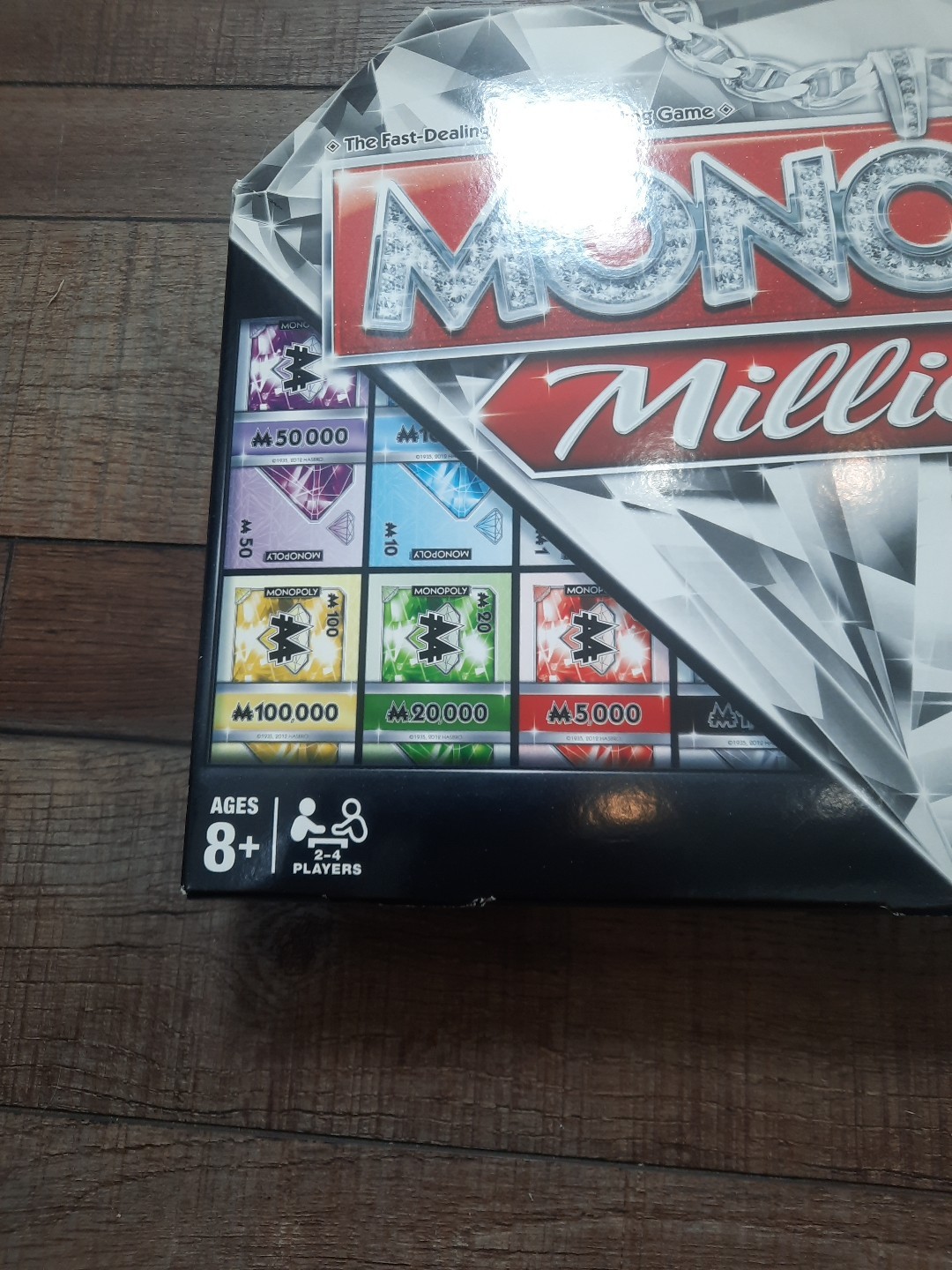 Monopoly Millionaire Edition Board Game – First to a Million Wins, Luxury Theme