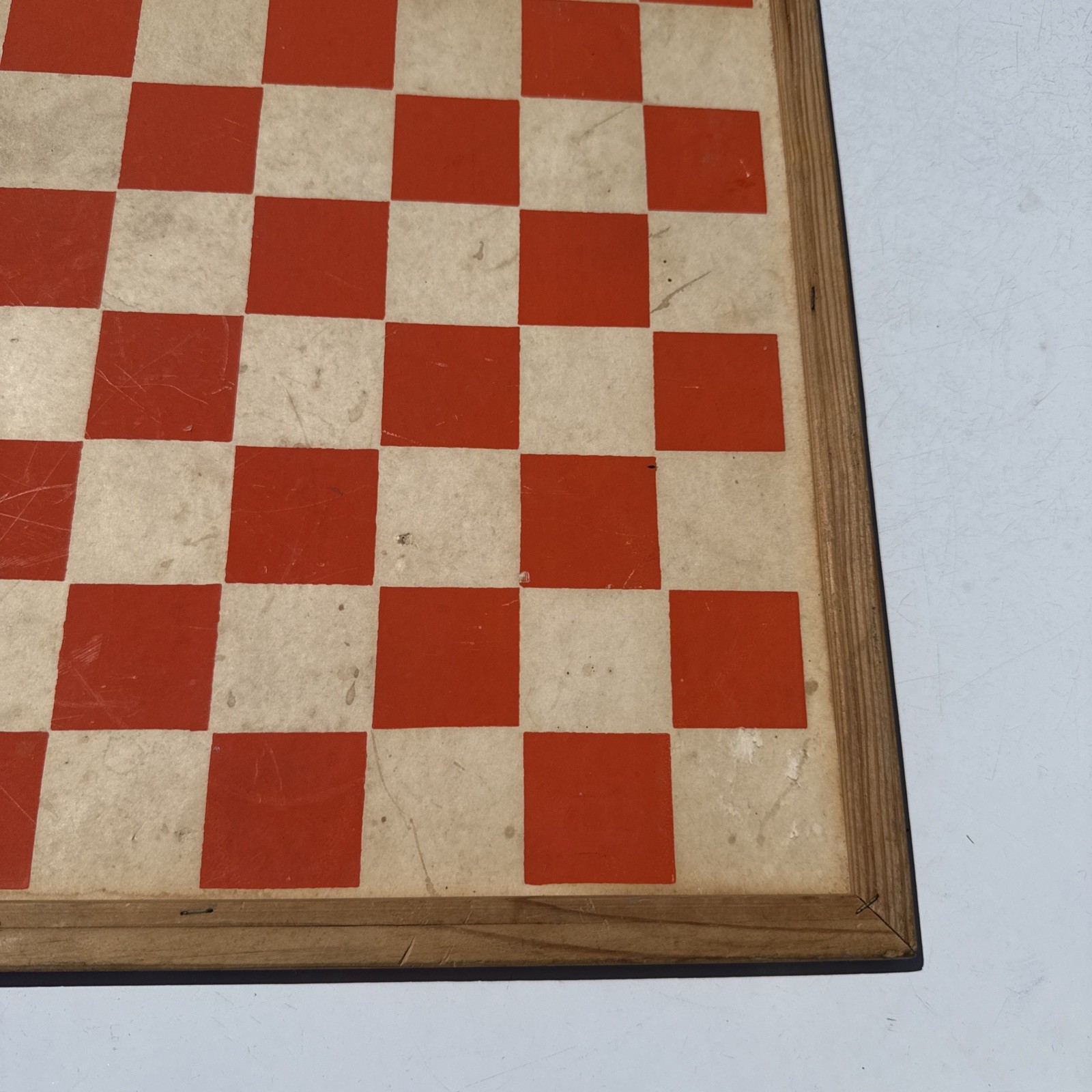 Vtg Wa-Hoo Wahoo Game Board Creative Designs Texas Indian Western Framed Checker