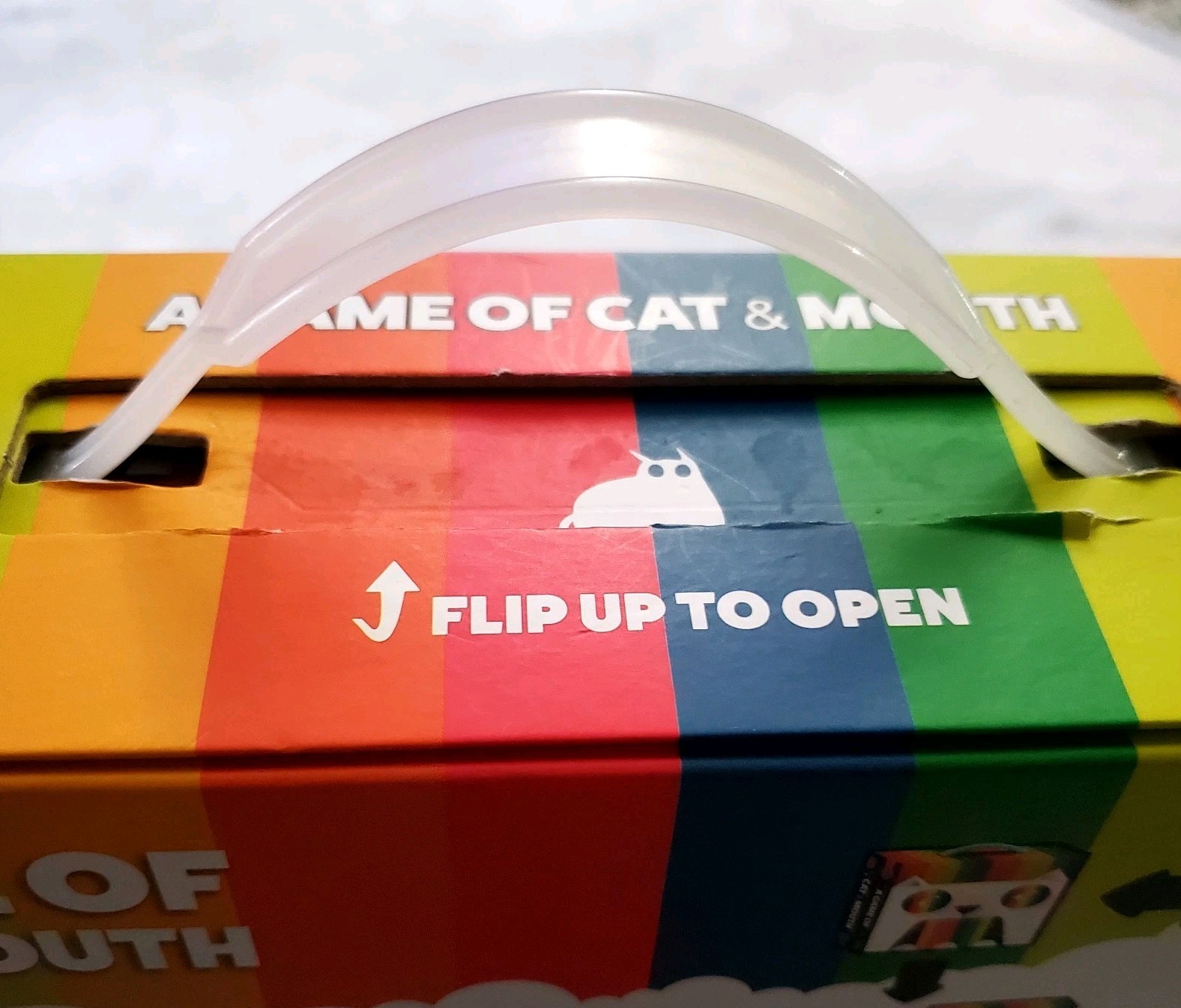 A Game of Cat & Mouth By EXPLODING KITTENS-Complete EUC Tabletop 2 Player Fun