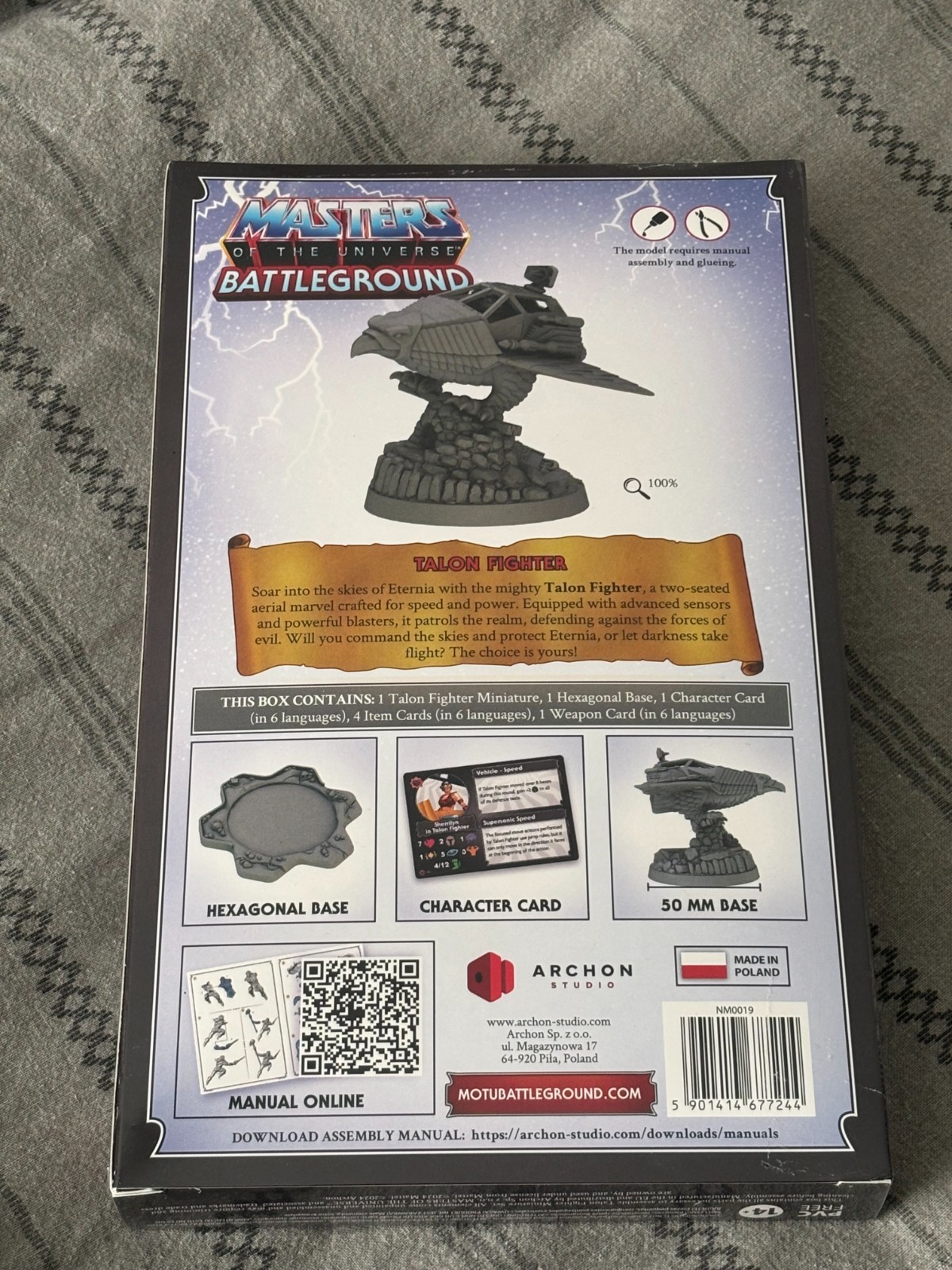Masters of the Universe Battleground MOTU Talon Fighter Exclusive Promo Mini