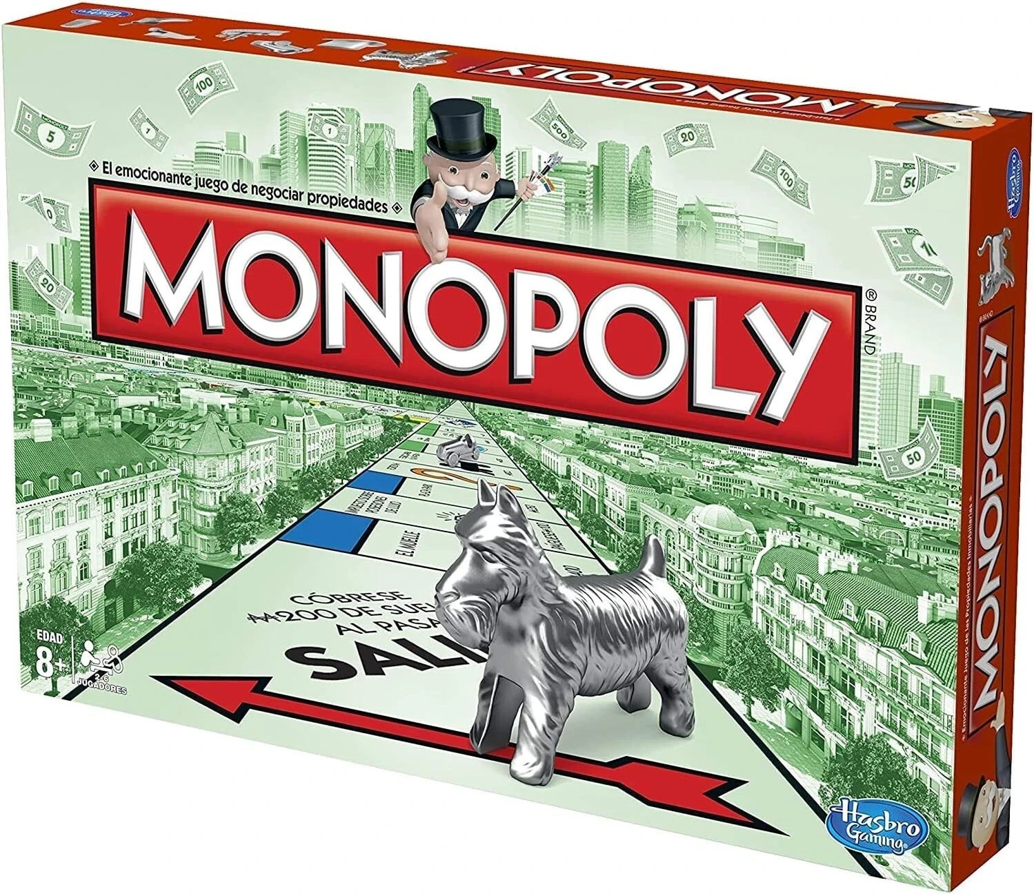 Monopoly Board Game 65th Anniversary Edition IN SPANISH (Spanish Version)