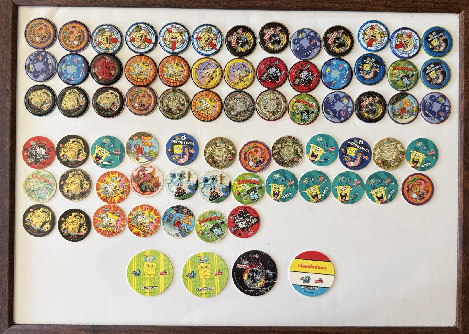 Tazos mexicanos / Mexican pogs Lot