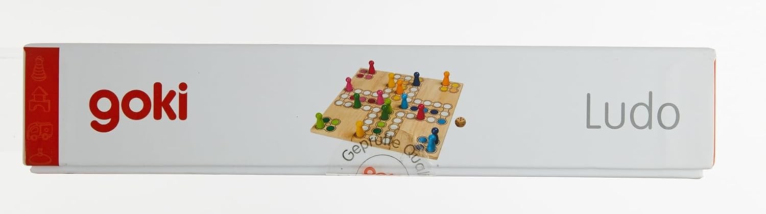 goki 56914 Ludo Board Game, Mixed