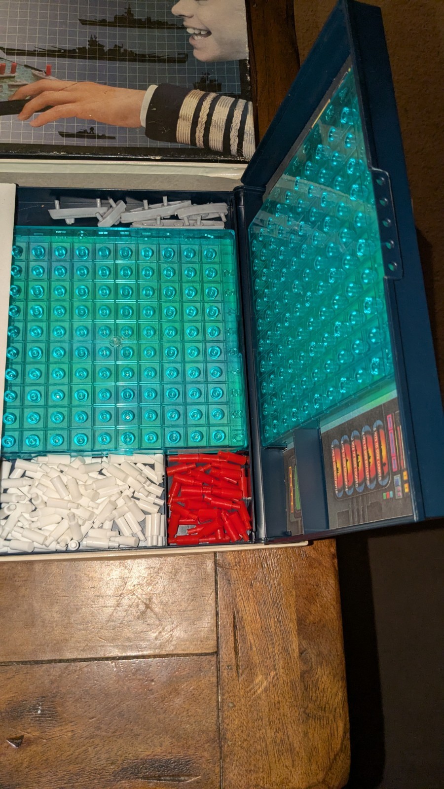 BATTLESHIP Strategy War Game Complete 1990 MB Nice Condition For Age