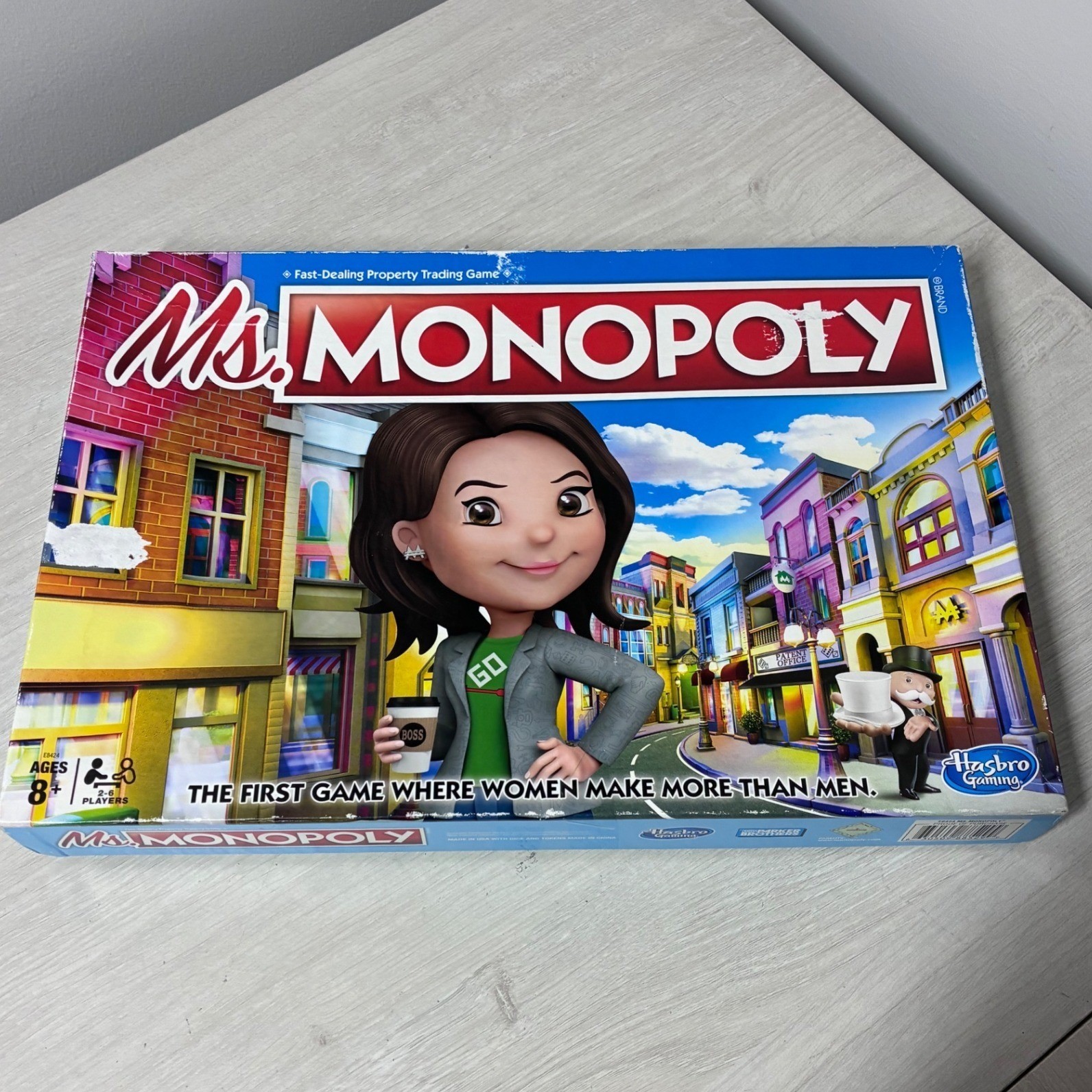 Ms. Monopoly Board Game Complete Female Inventors Edition Hasbro Strategy Family
