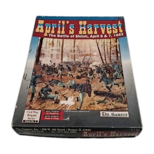 April’s Harvest: The Battle of Shiloh, April 6 & 7, 1862 (Unpunched) CWBS NO. 9
