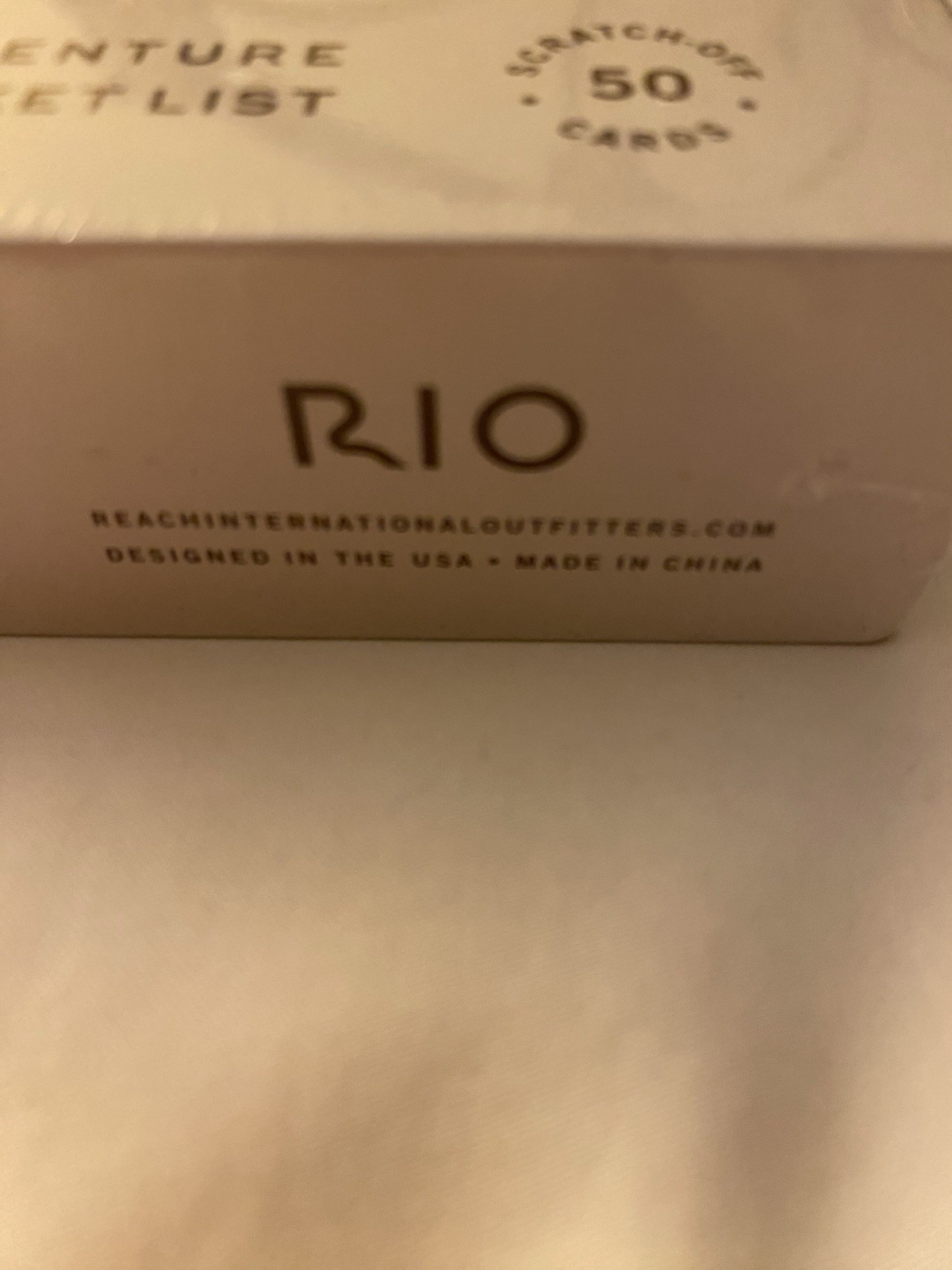 Pennsylvania PA Bucket List Scratch-Off Cards Travel Tour, New Sealed by Rio