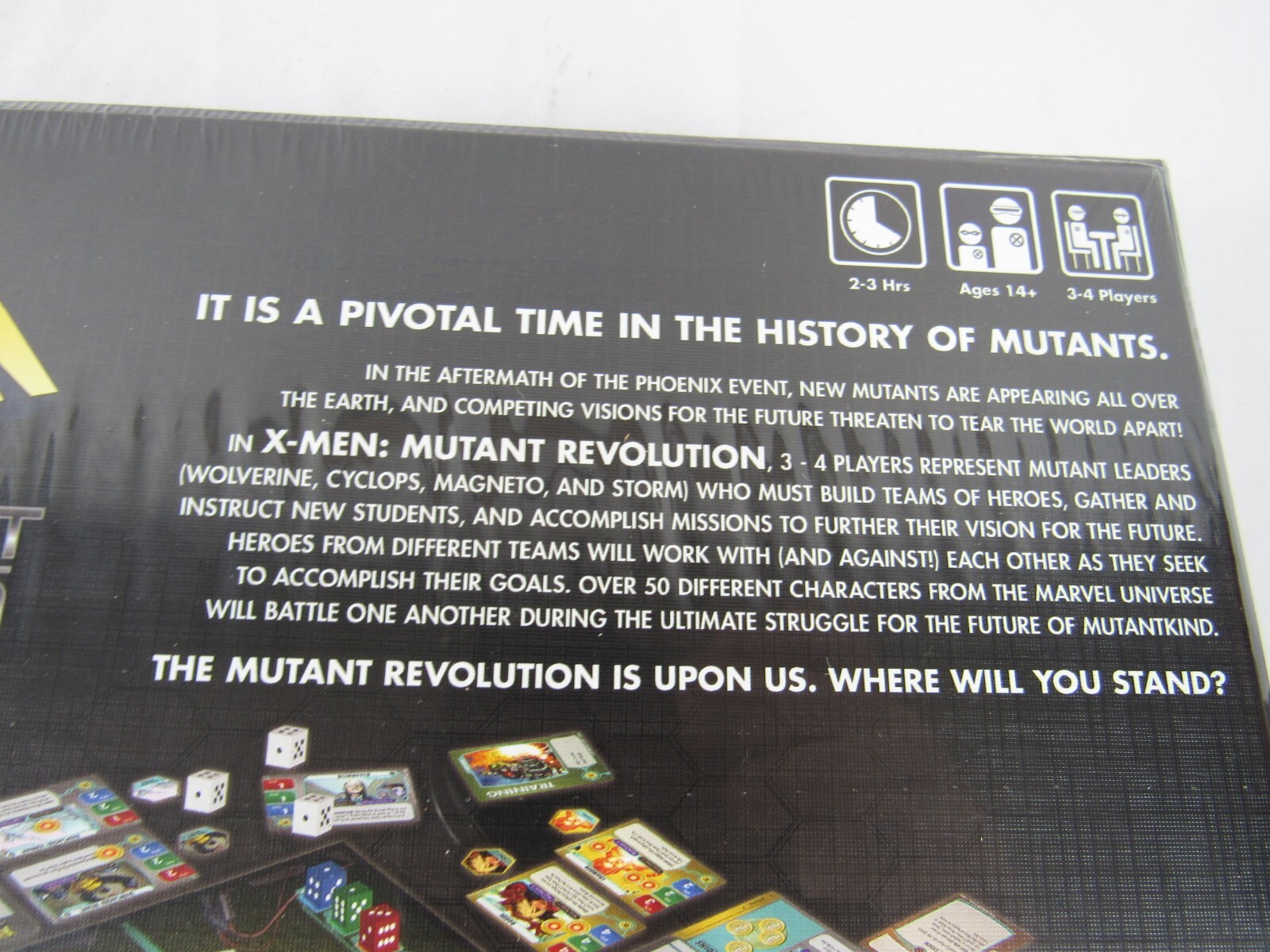 X-Men Mutant Revolution Board Game Wizkids Neca Marvel New Sealed Strategy