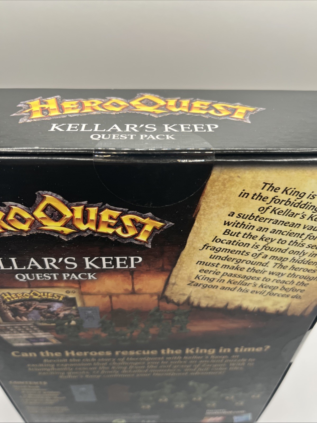 HeroQuest Kellar’s Keep Quest Pack Board Game Expansion New Open Box