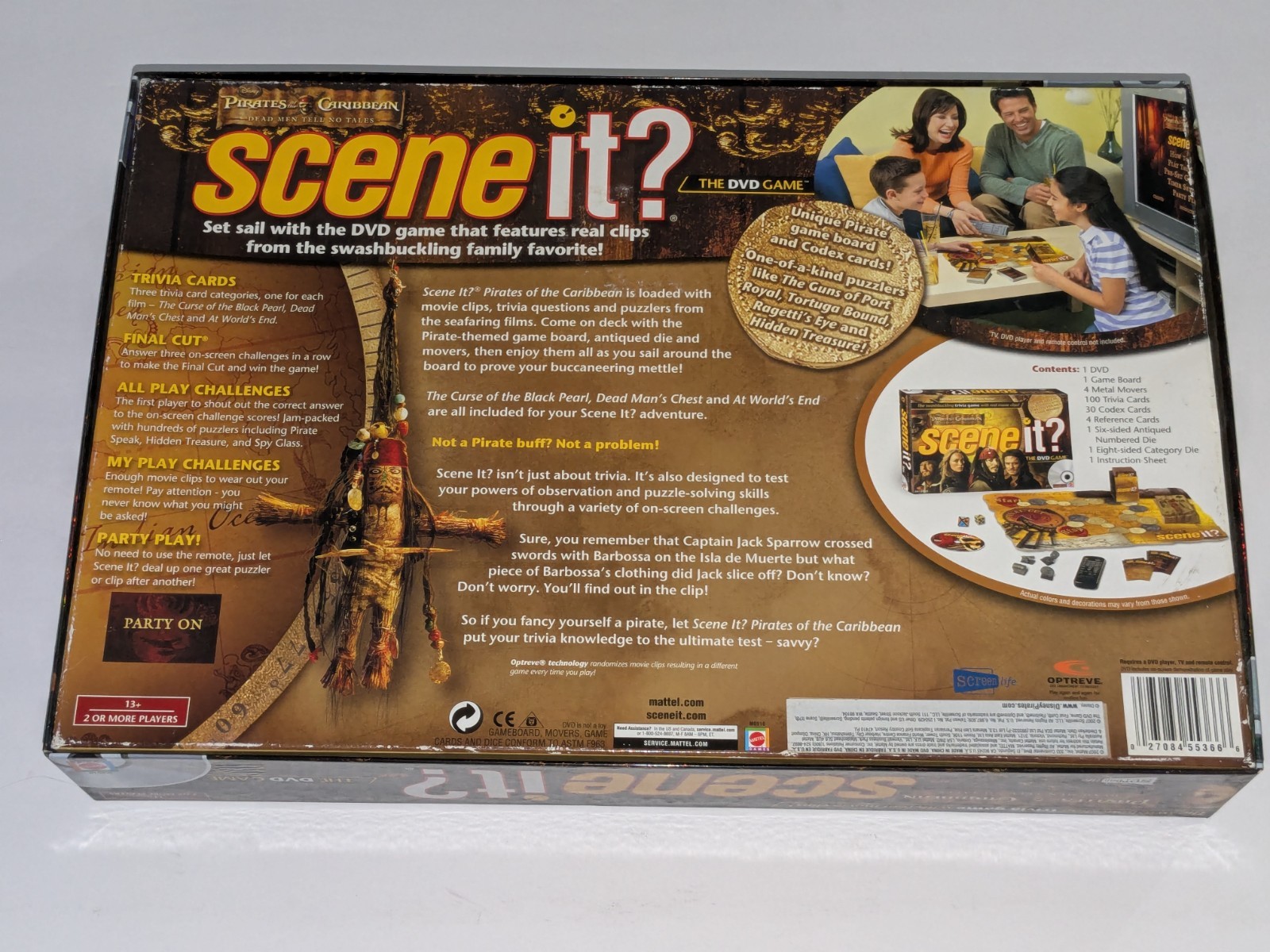 Pirates of the Caribbean, SCENE IT? The DVD Game – Complete/Working – Free Ship