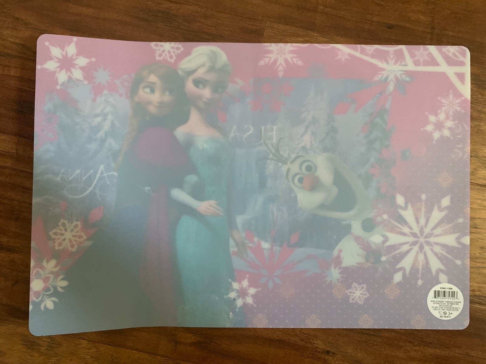 Frozen Lot:Surprise Slides+Match+Kristoff+SvenPlush+Elsa-Anna Tin+Dominos+CD+Mat