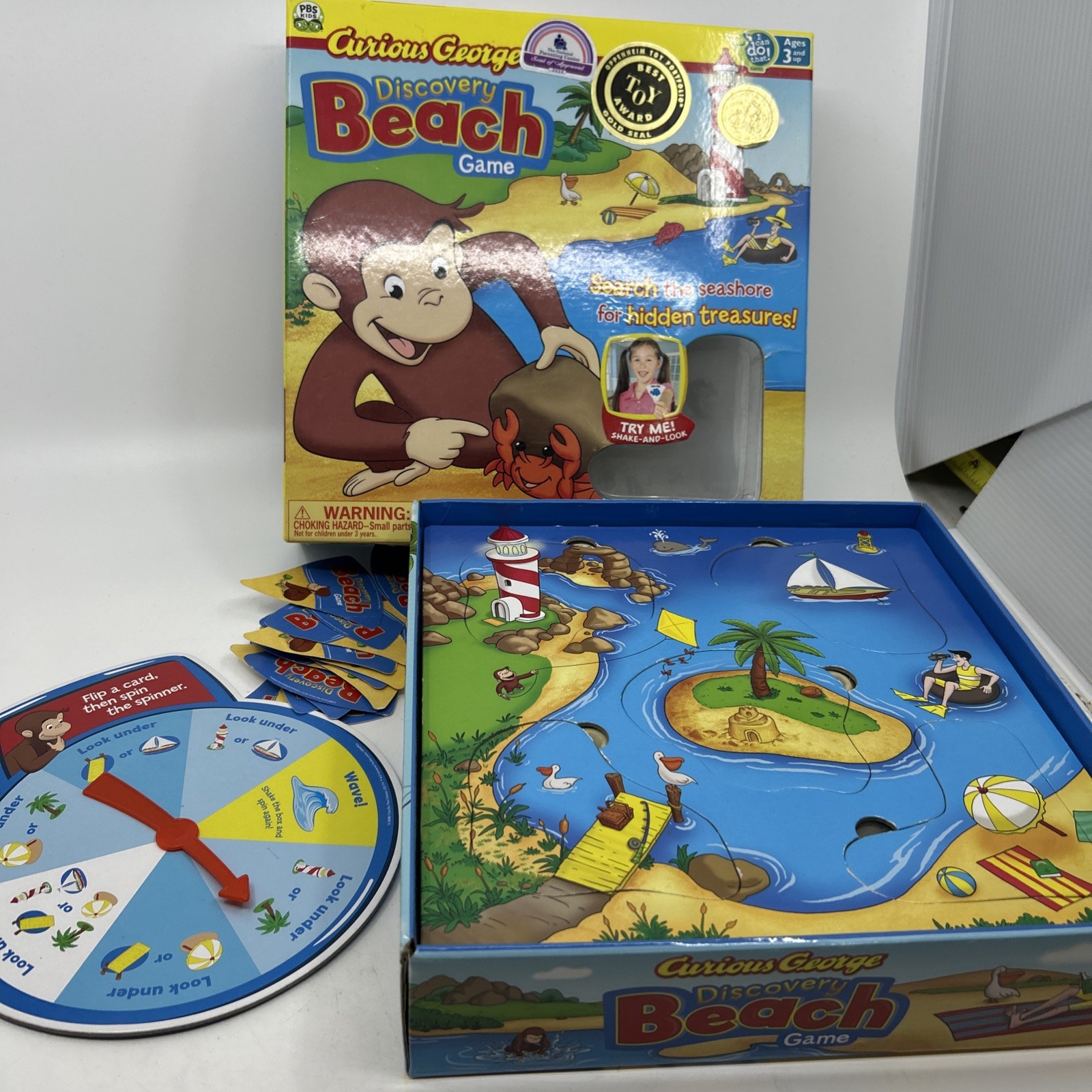 Curious George Discovery Beach Game by I Can Do That Games 99% Complete