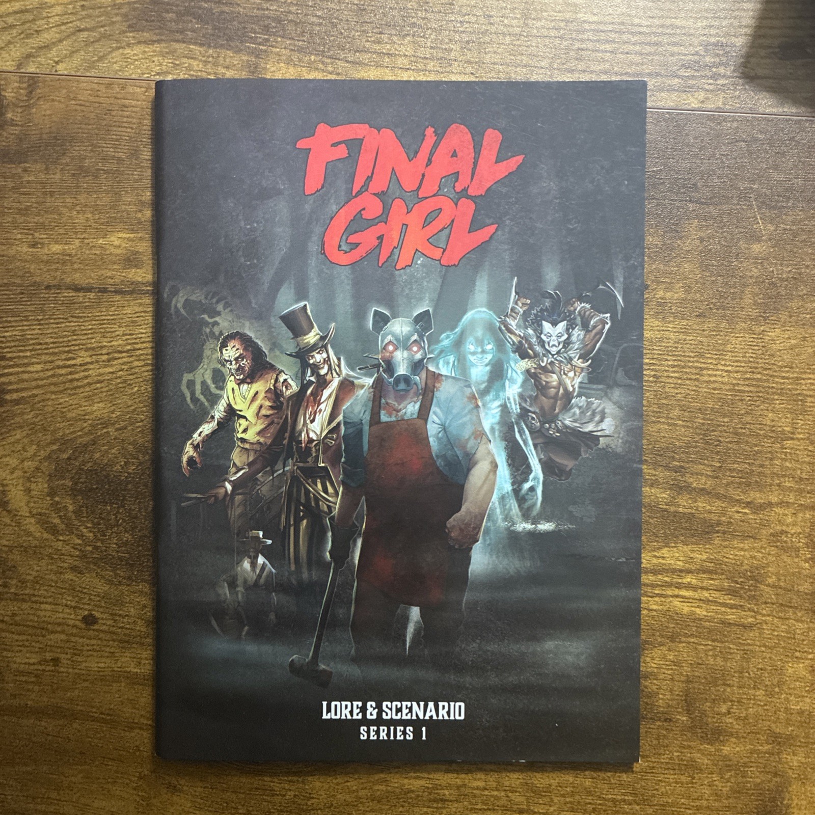 Final Girl: S1 Bonus Features Box – Includes FF Rulebook and Lore/Scenario Book
