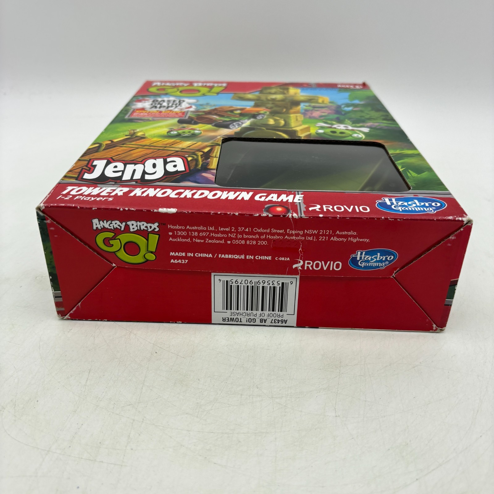 Angry Birds Go Jenga Tower Knockdown Game 99% COMPLETE Hasbro Gaming 2013 Rovio