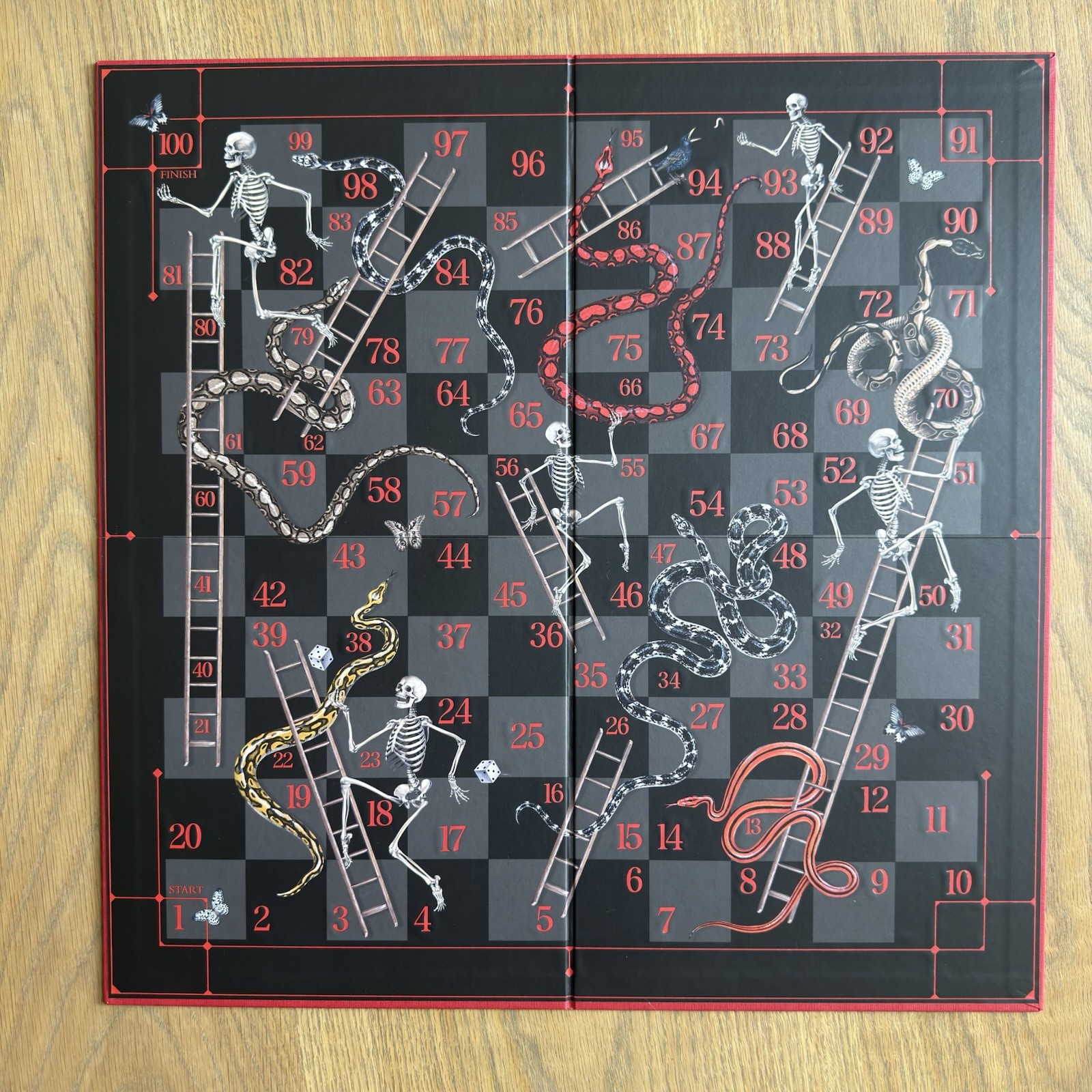 Alexander McQueen Snakes & Ladders Luxury & Limited Board Game Gothic Fashion