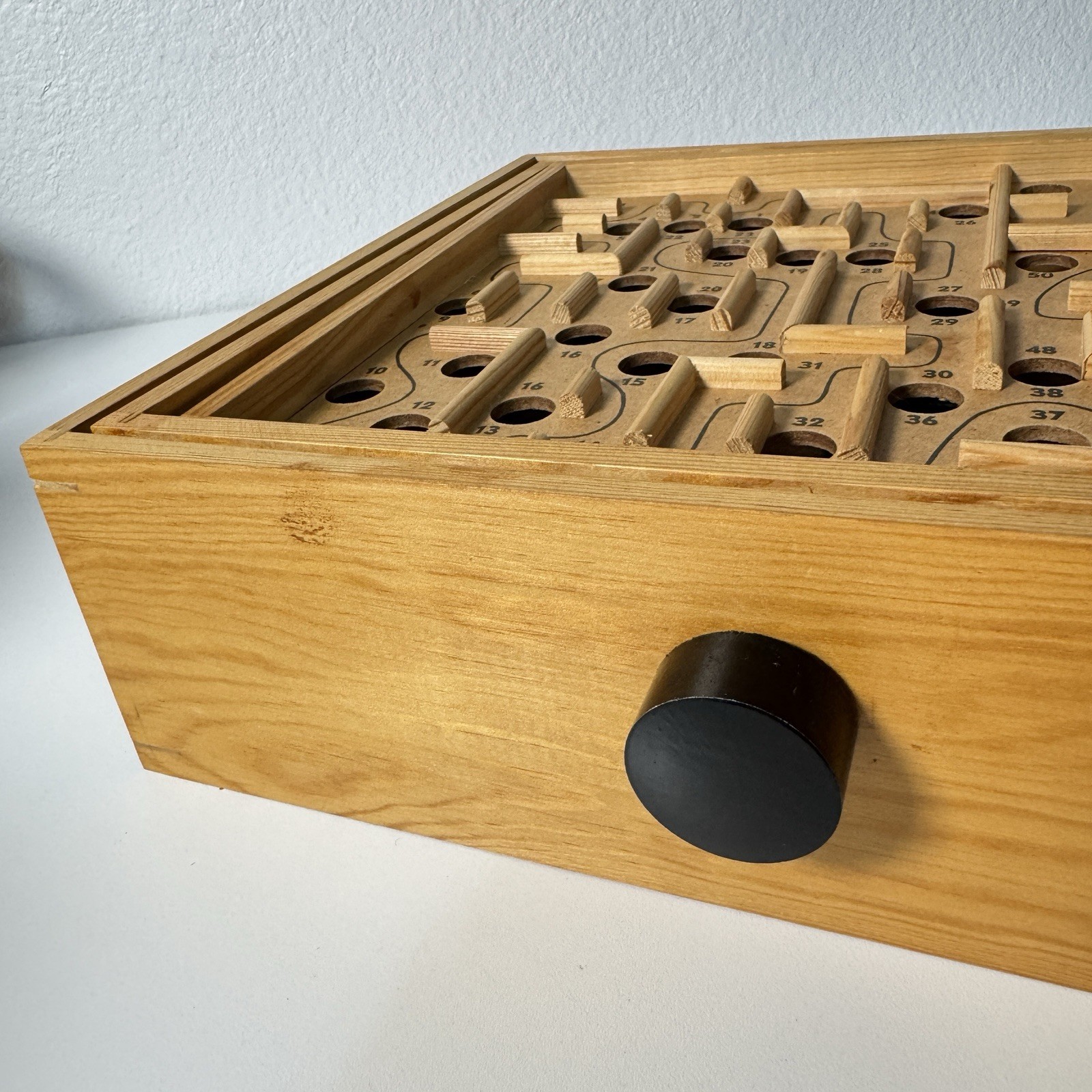 Vintage 1950 Brio Labyrinth Wooden Game with Original Box And Packaging!!