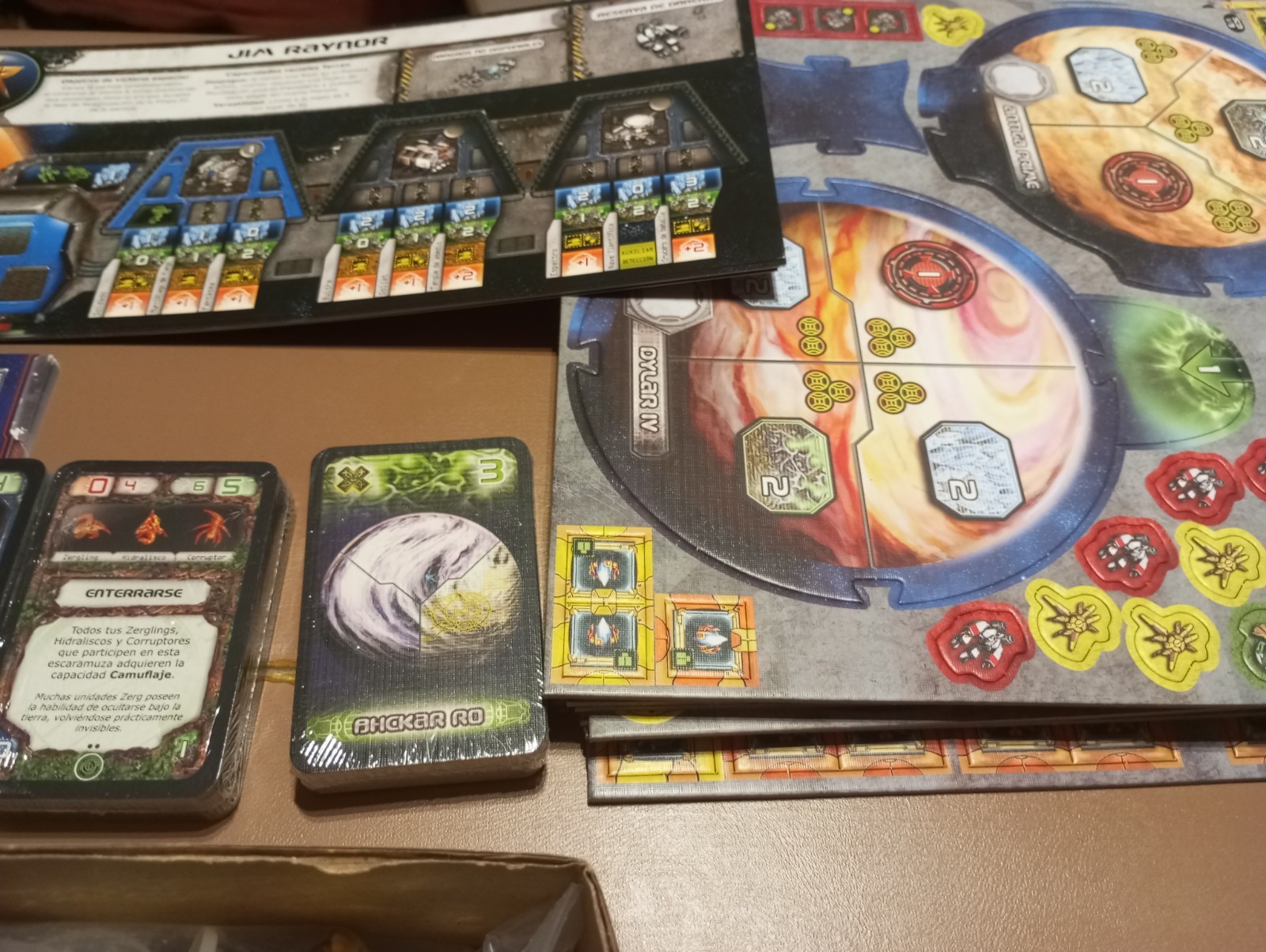 Starcraft FFG The Boardgame Box Spanish NEW without shrink