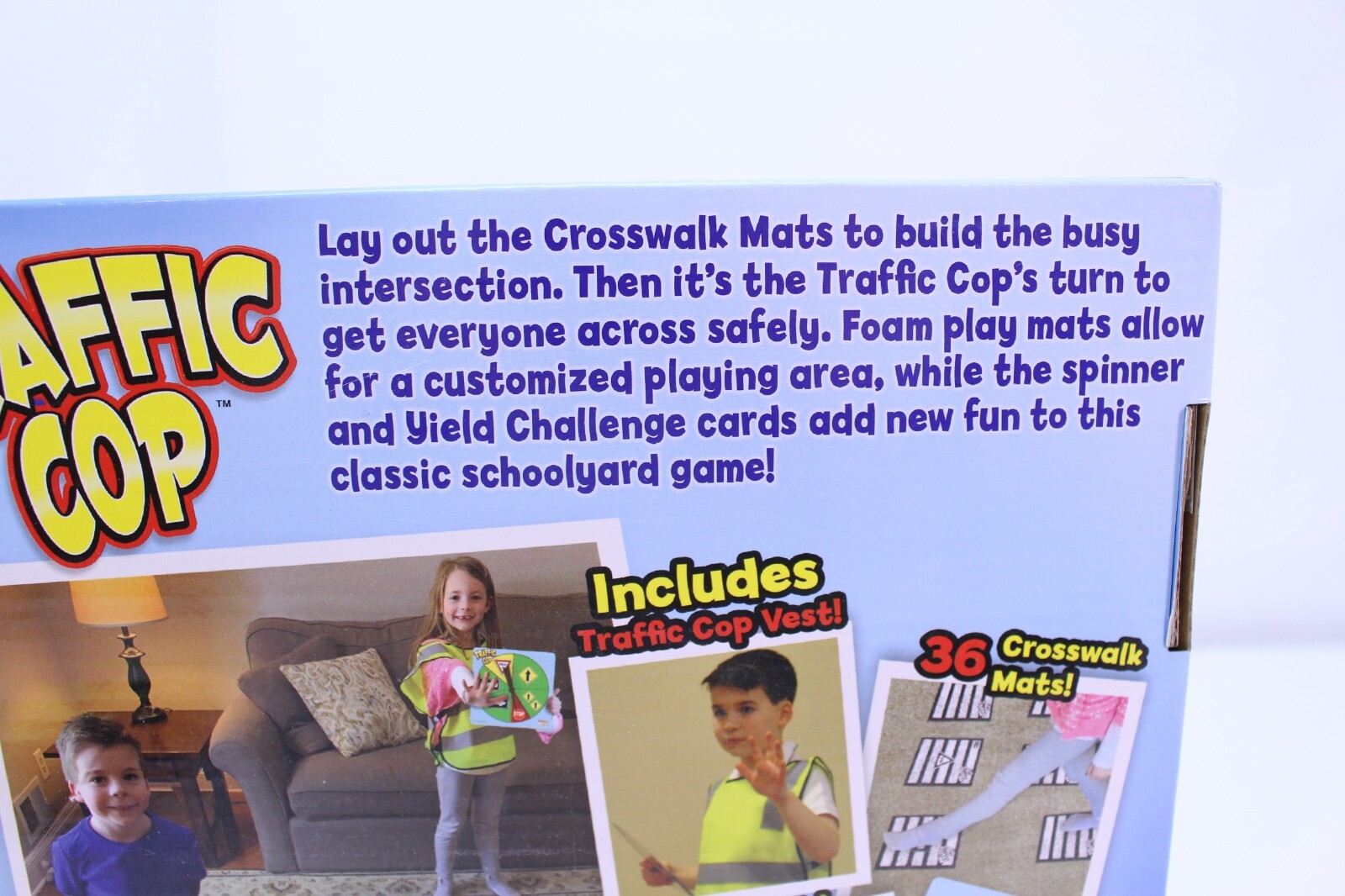 Traffic Cop Interactive Game Kids Family Cross Intersection Crossing Children