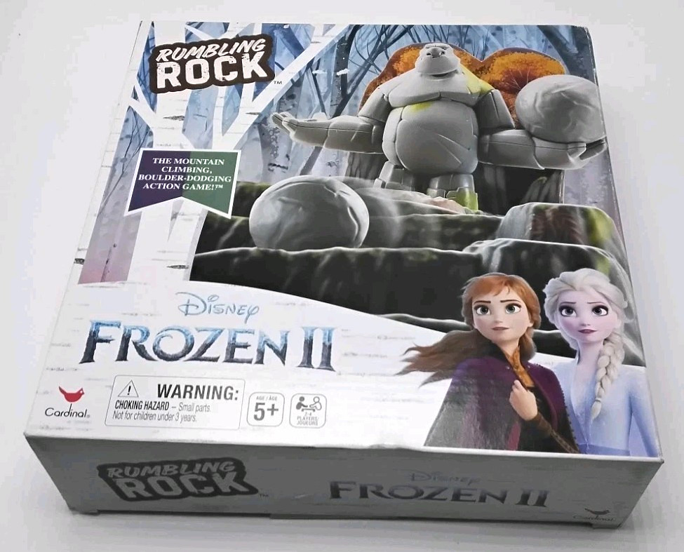 NIB Disney Frozen 2 Rumbling Rock Game For Kids & Families Action Game