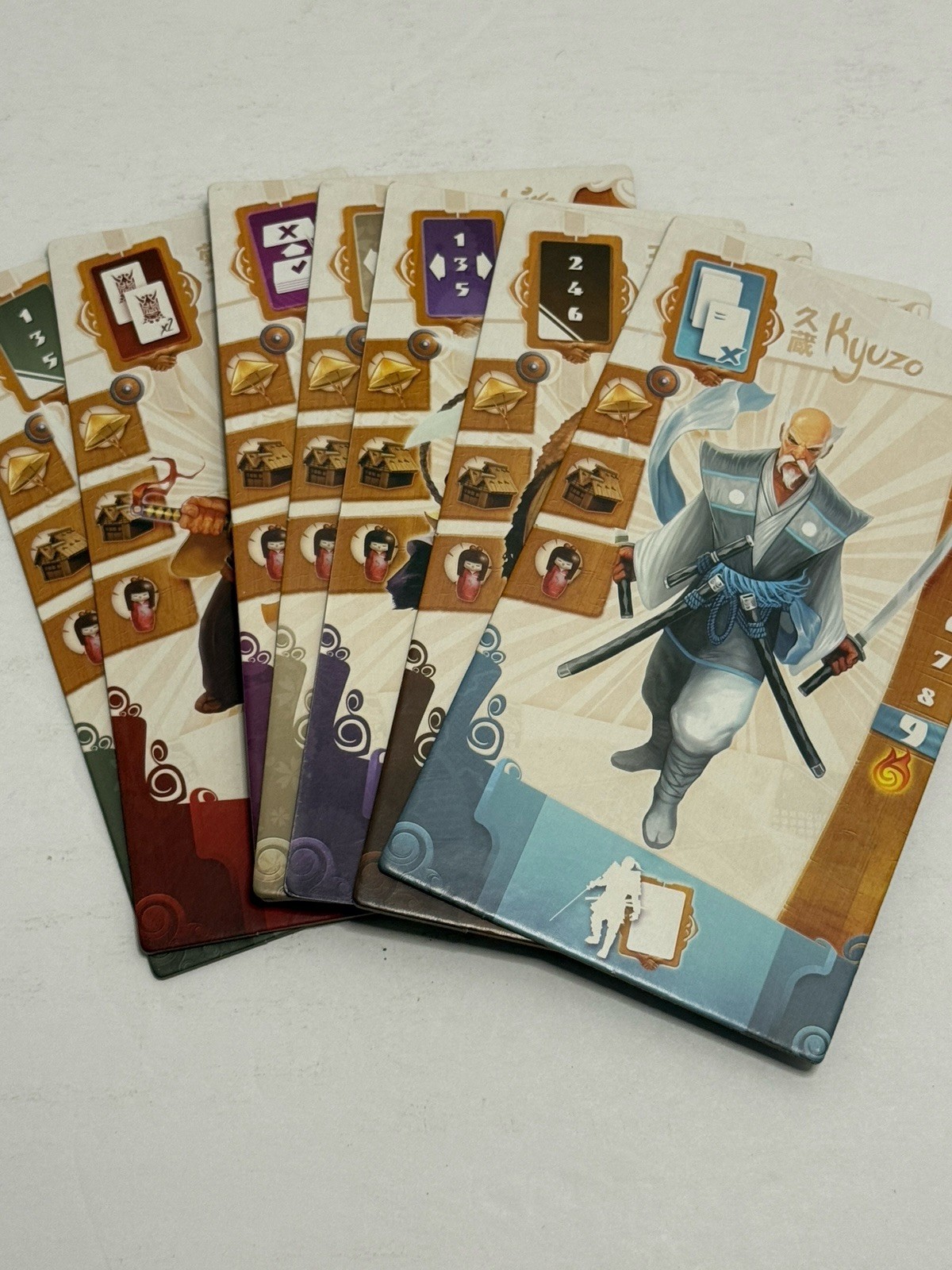 Samurai Spirit Board Game by Antoine Bauza Fun Forge 2014 – Complete