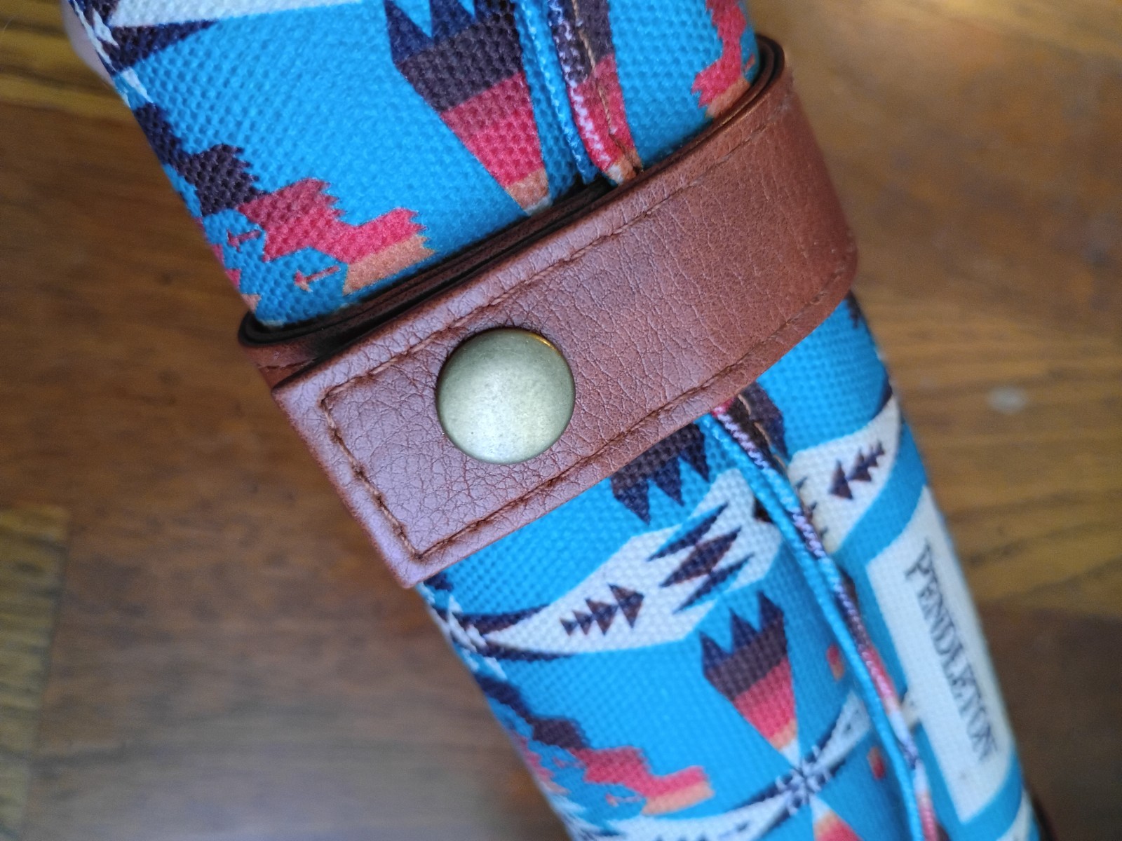 Pendleton Travel Backgammon Roll Up Set Game Pieces Pack w/ straps Complete