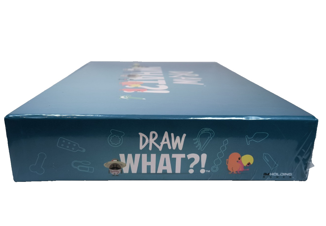 Draw What?! Adult Party Board Game ADULT CONTENT Offensive Humor RARE