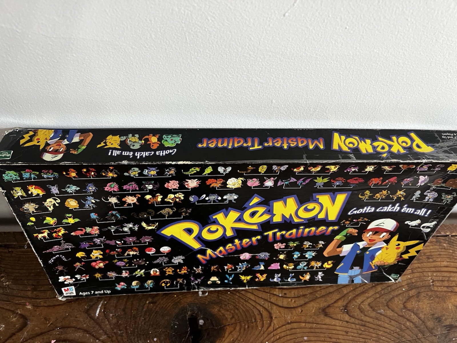 1999 Pokémon Master Trainer Board Game Milton Bradley Incomplete See Description