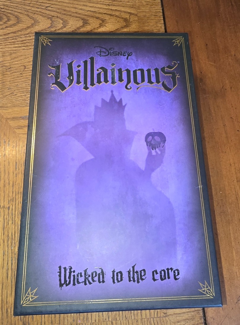 Disney Villainous Board Game: Wicked to the Core by Ravensburger. Great Shape!