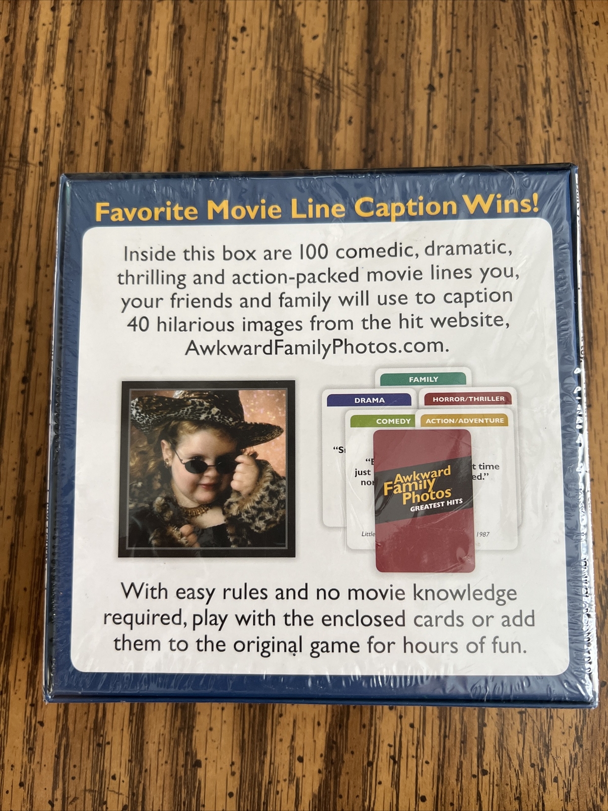 Awkward Family Photos Greatest Hits Expansion #1 Game Brand New, Sealed