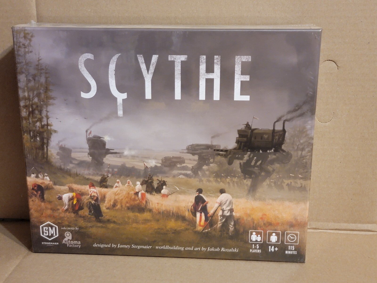 Stonemaier Games Scythe Board Game – STM600 1-5 Players Brand New Sealed