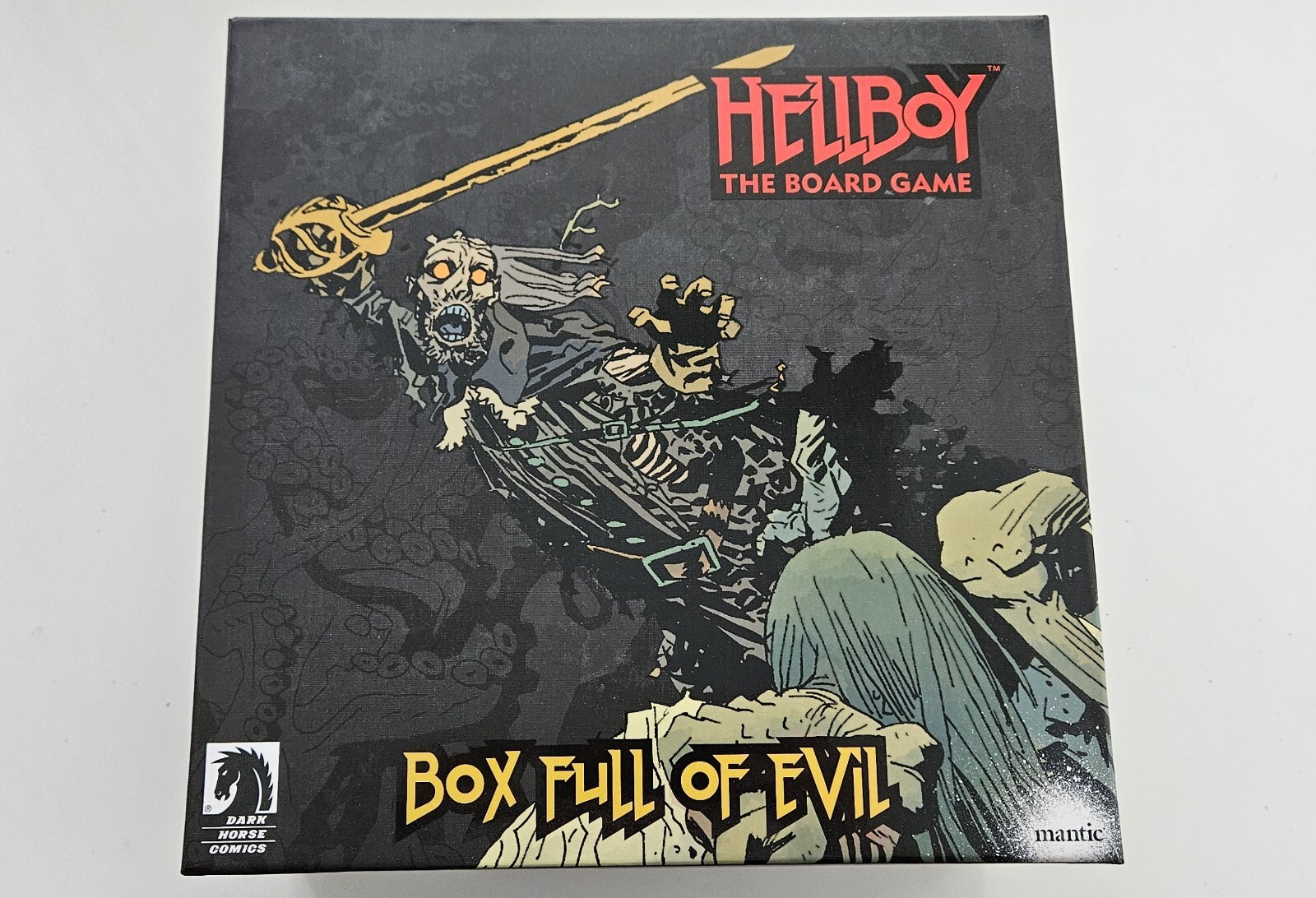 Hellboy Board Game Box Full of Evil Expansion Kickstarter