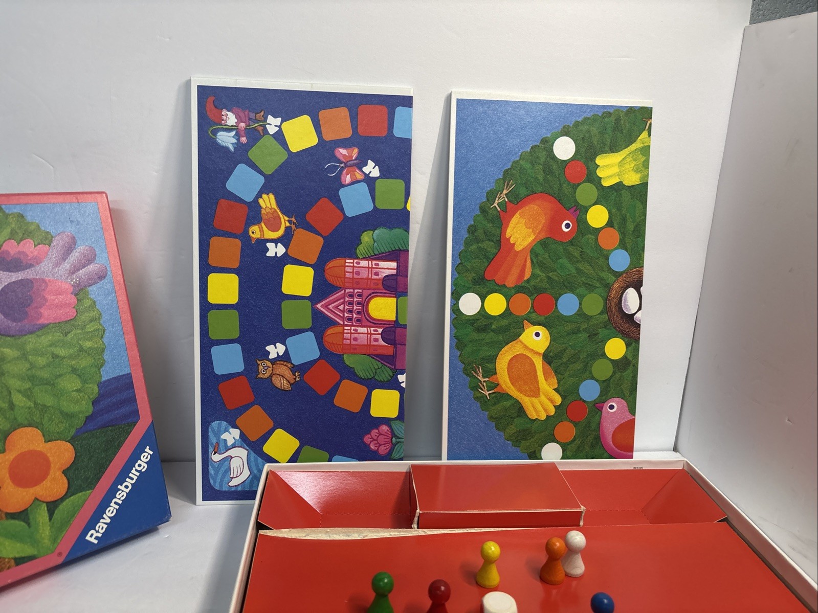 VINTAGE 4 First Games COMPLETE Ravensburger 1974 Childrens Kids NEW OPEN BOX!