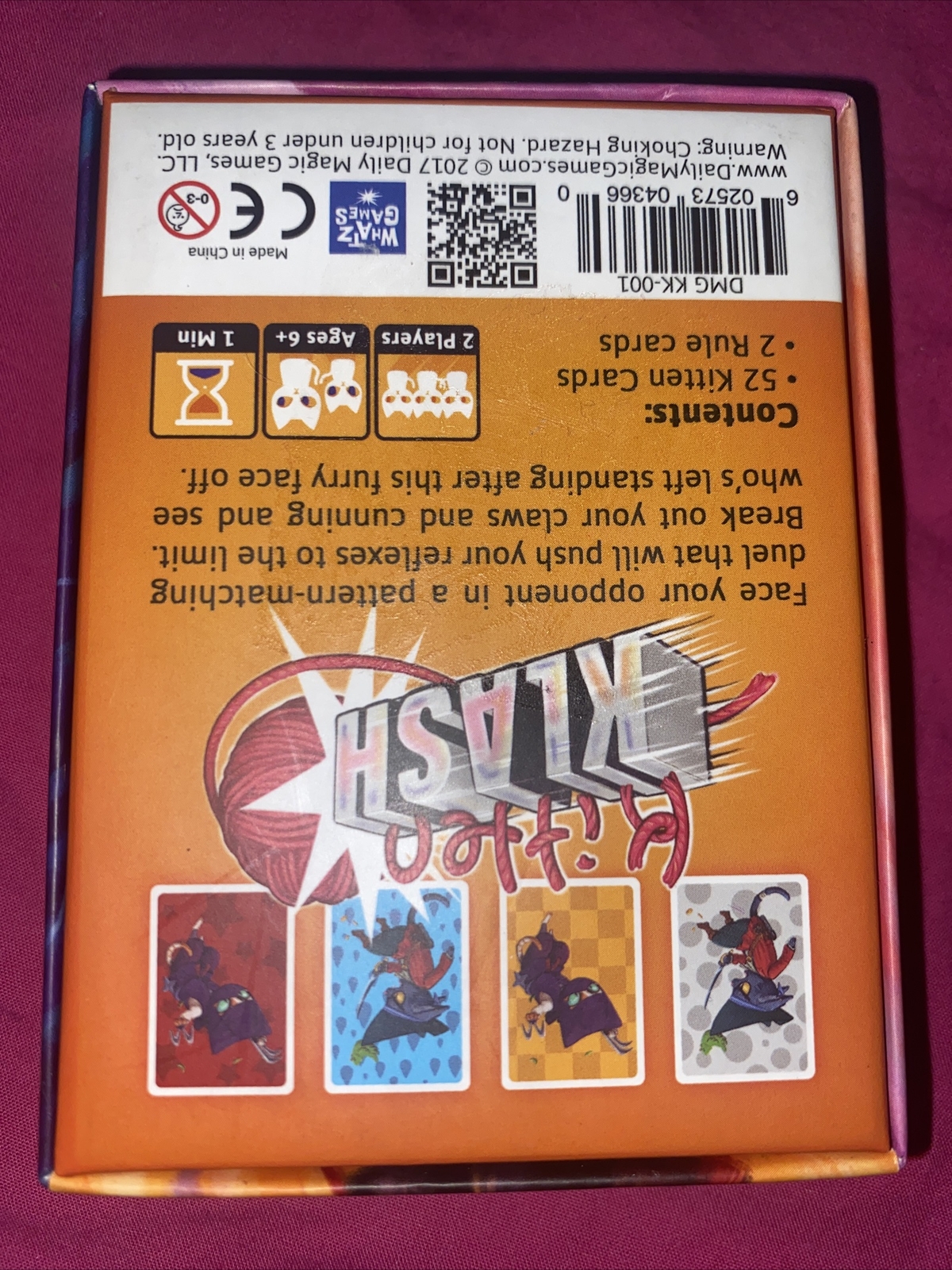 Kitten Klash Pirate vs Ninja Cats 2 Player Matching Card Game Daily Magic Games