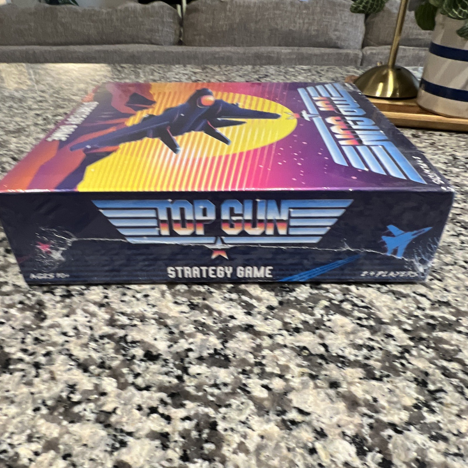 Mondo Top Gun Strategy Board Game, Complete, 2-4 Players, Ages 10+