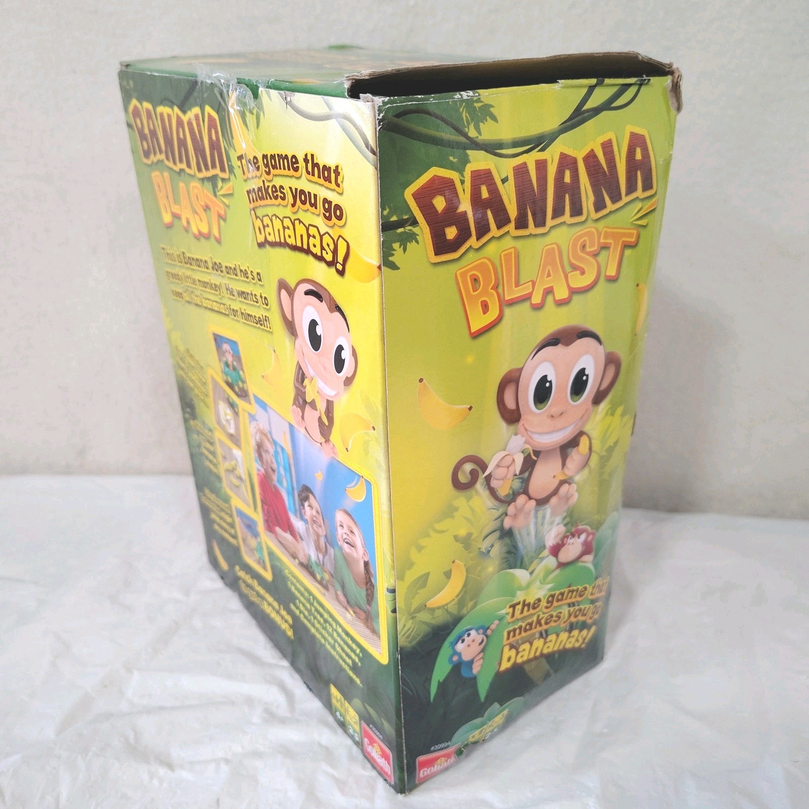 Banana Blast Game Goliath 2018 No Instructions Complete Ages 4 and Up Monkey Fun