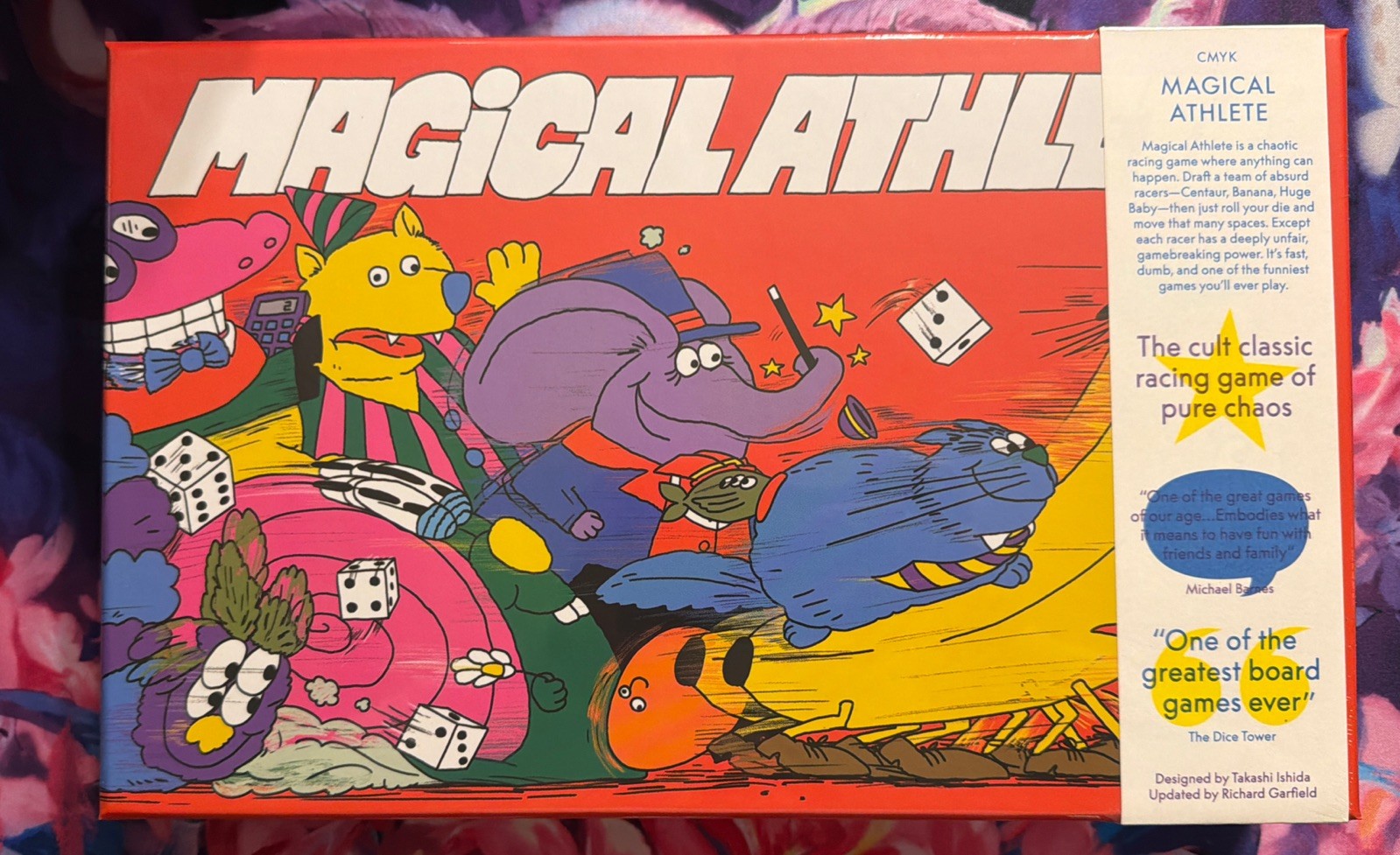 Brand New Factory Sealed Magical Athlete Board Game CMYK Takashi Ishida