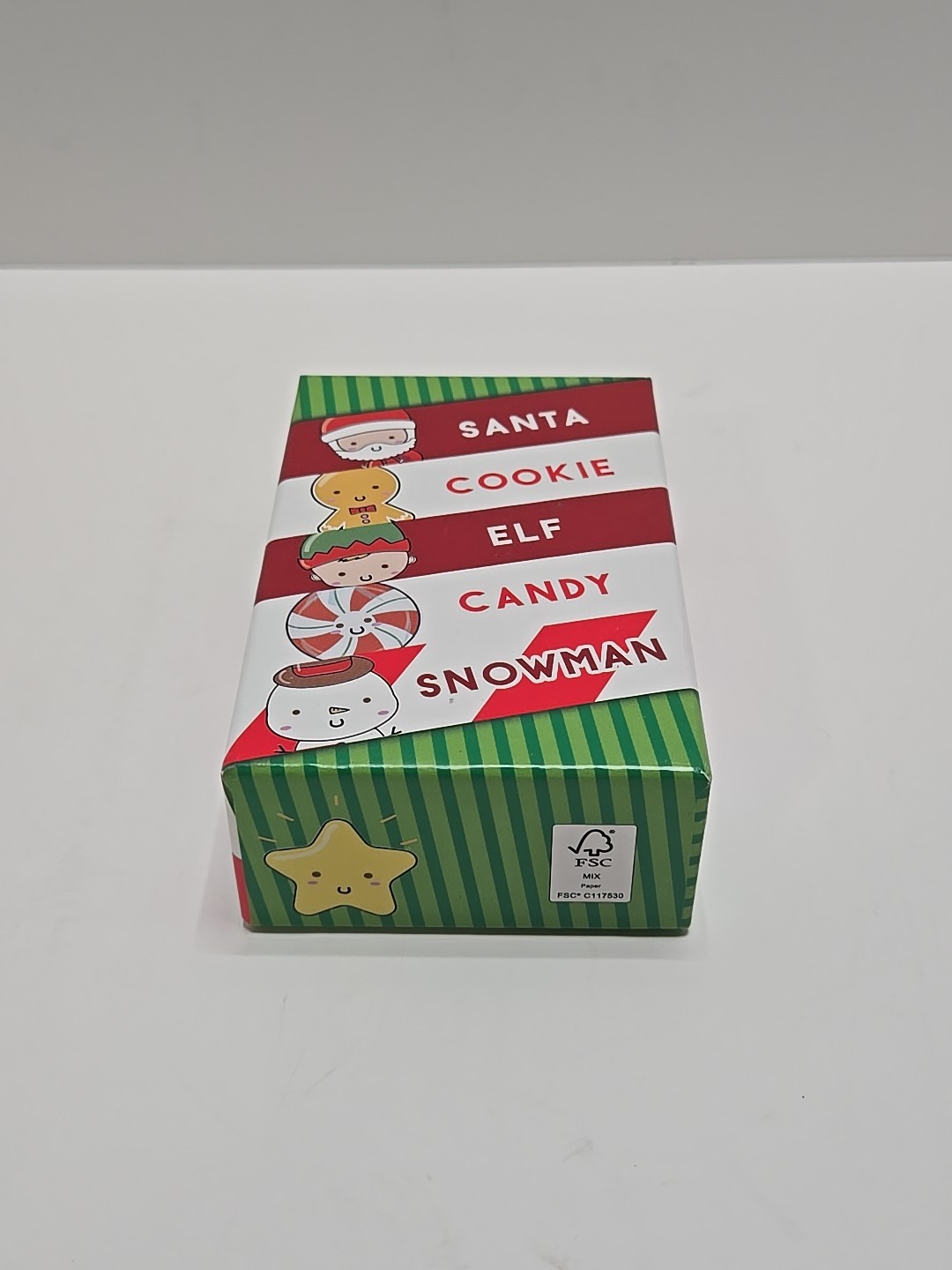 Santa Cookie Elf Candy Snowman Card Game Taco Cat NEW