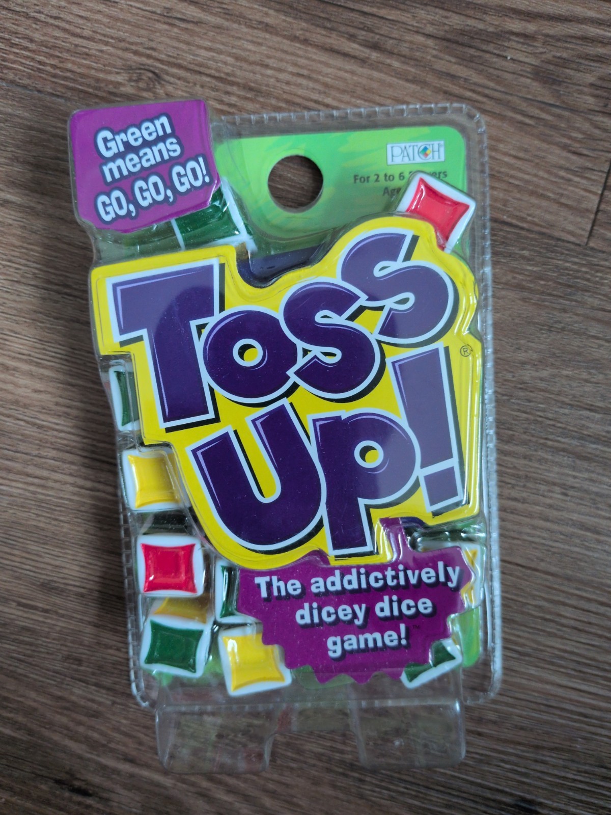 Vintage Toss Up! The Addictively Dicey Dice Game! 2004 Patch Products – Sealed