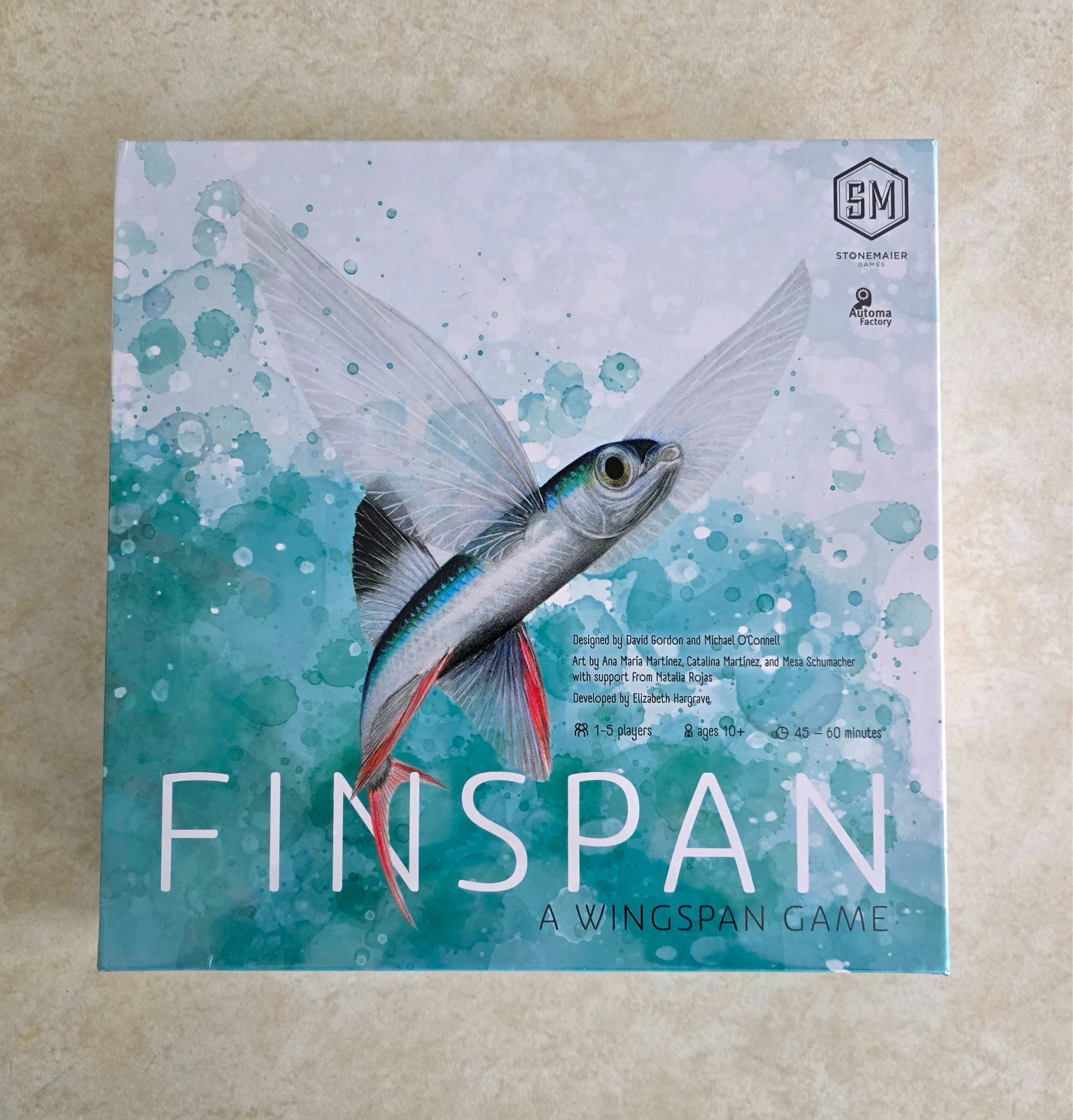 Finspan: A Wingspan Game BRAND NEW Sealed : Stonemaier Games : Tableau Building