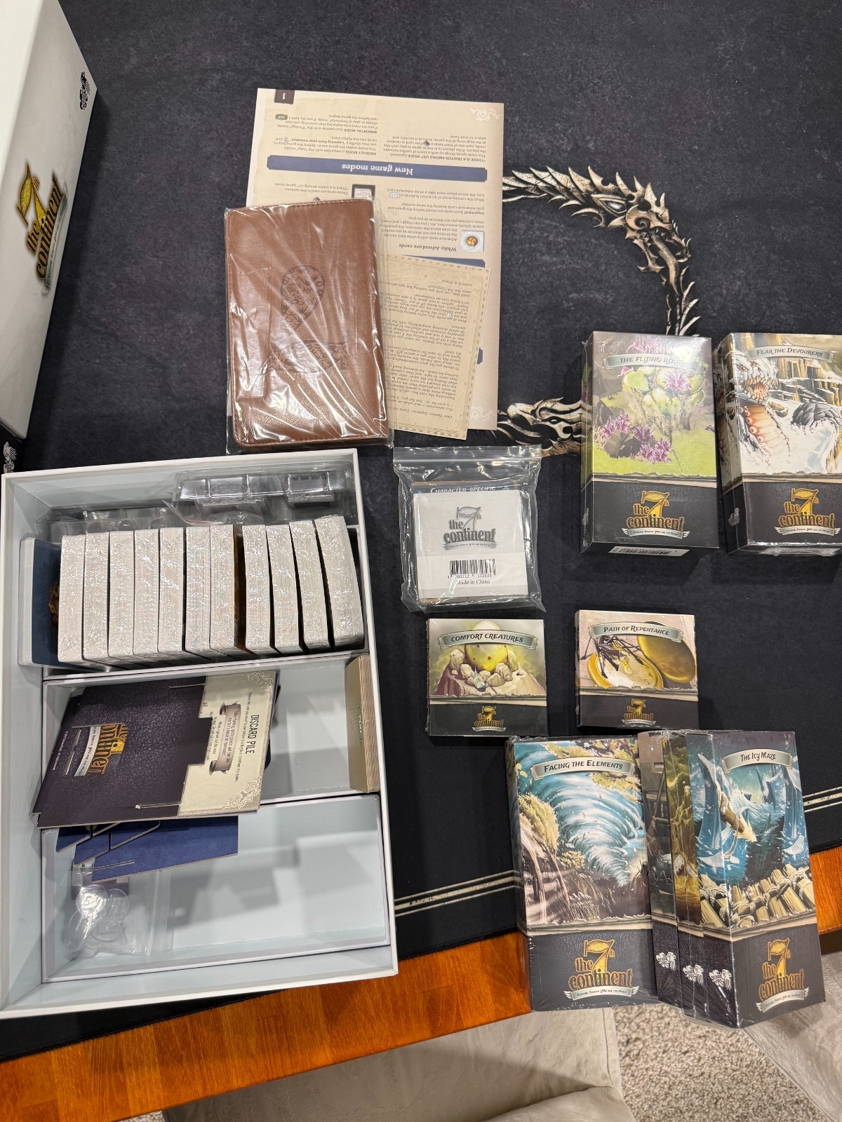 7th continent board game kickstarter + expansions