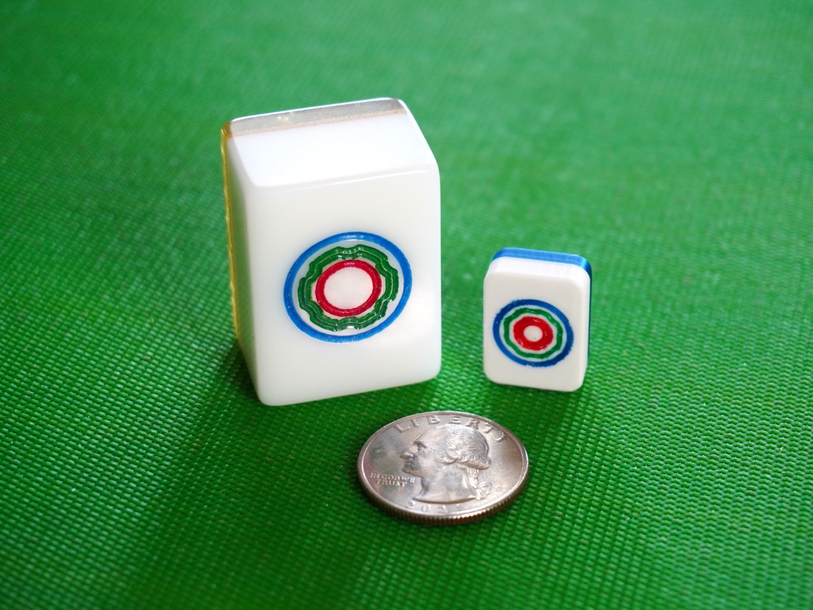 Travel Vietnamese Mahjong 160 Set / Mạt Chược / Mat Chuoc (Green)